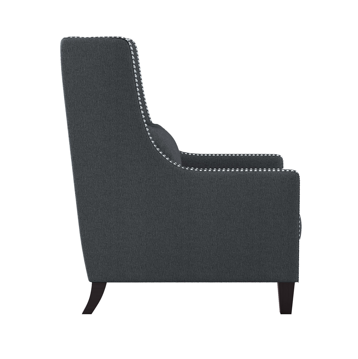 Homelegance Keller Accent Chair - Dark gray