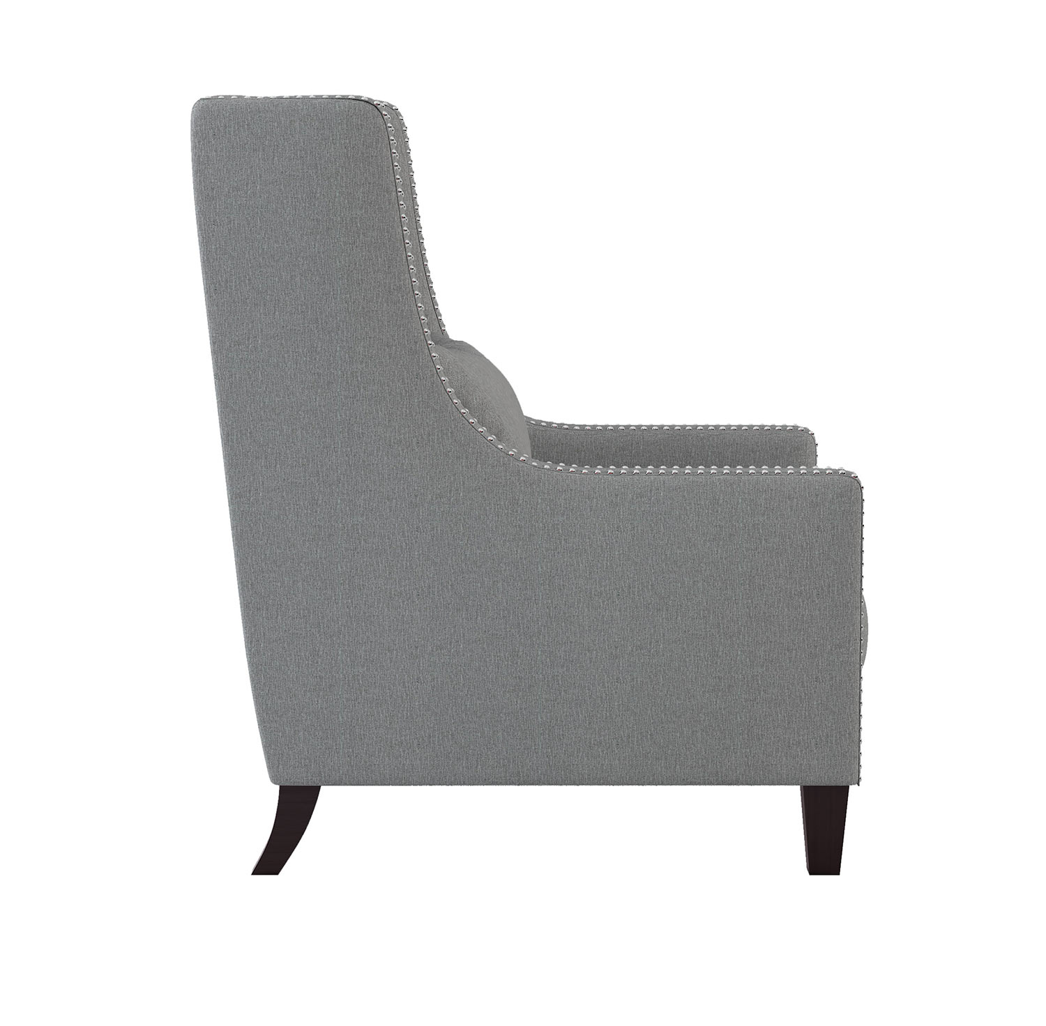 Homelegance Keller Accent Chair - Light gray