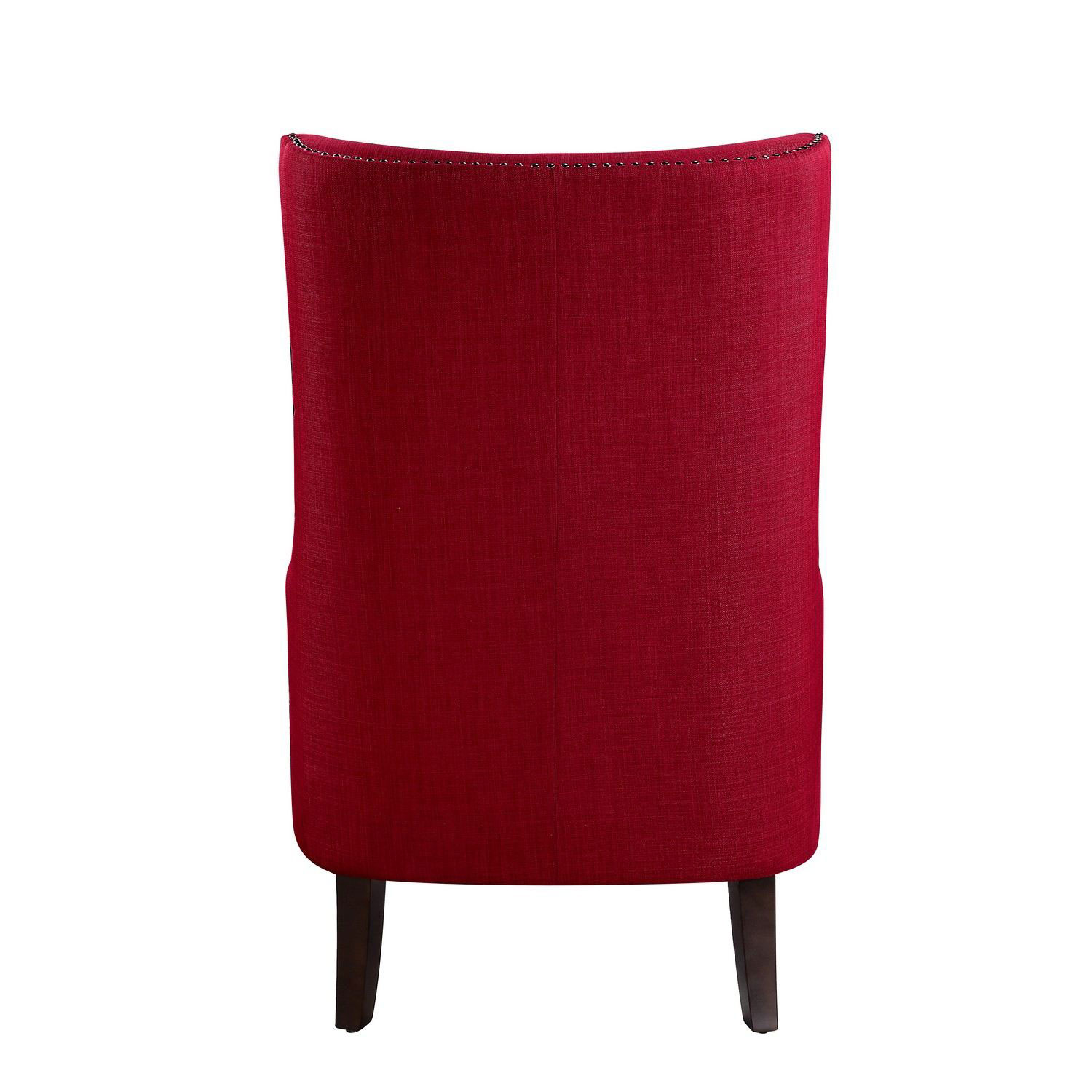 Homelegance Avina Accent Chair - Red