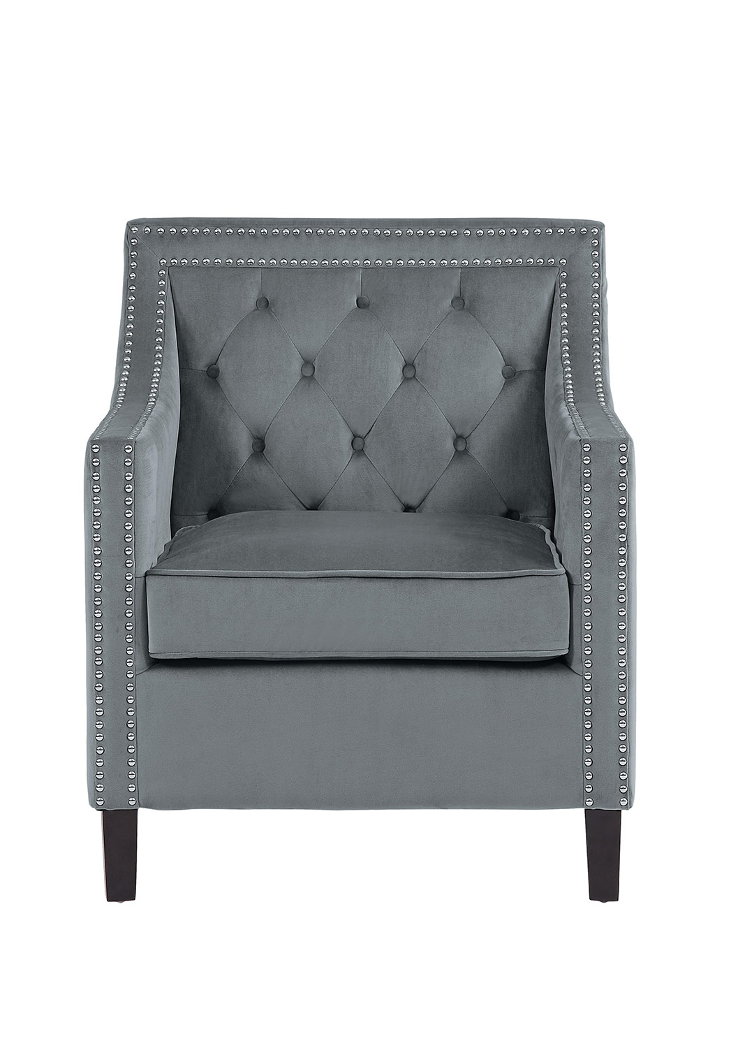 Homelegance Grazioso Accent Chair - Gray Homelegance Grazioso Accent Chair - Gray