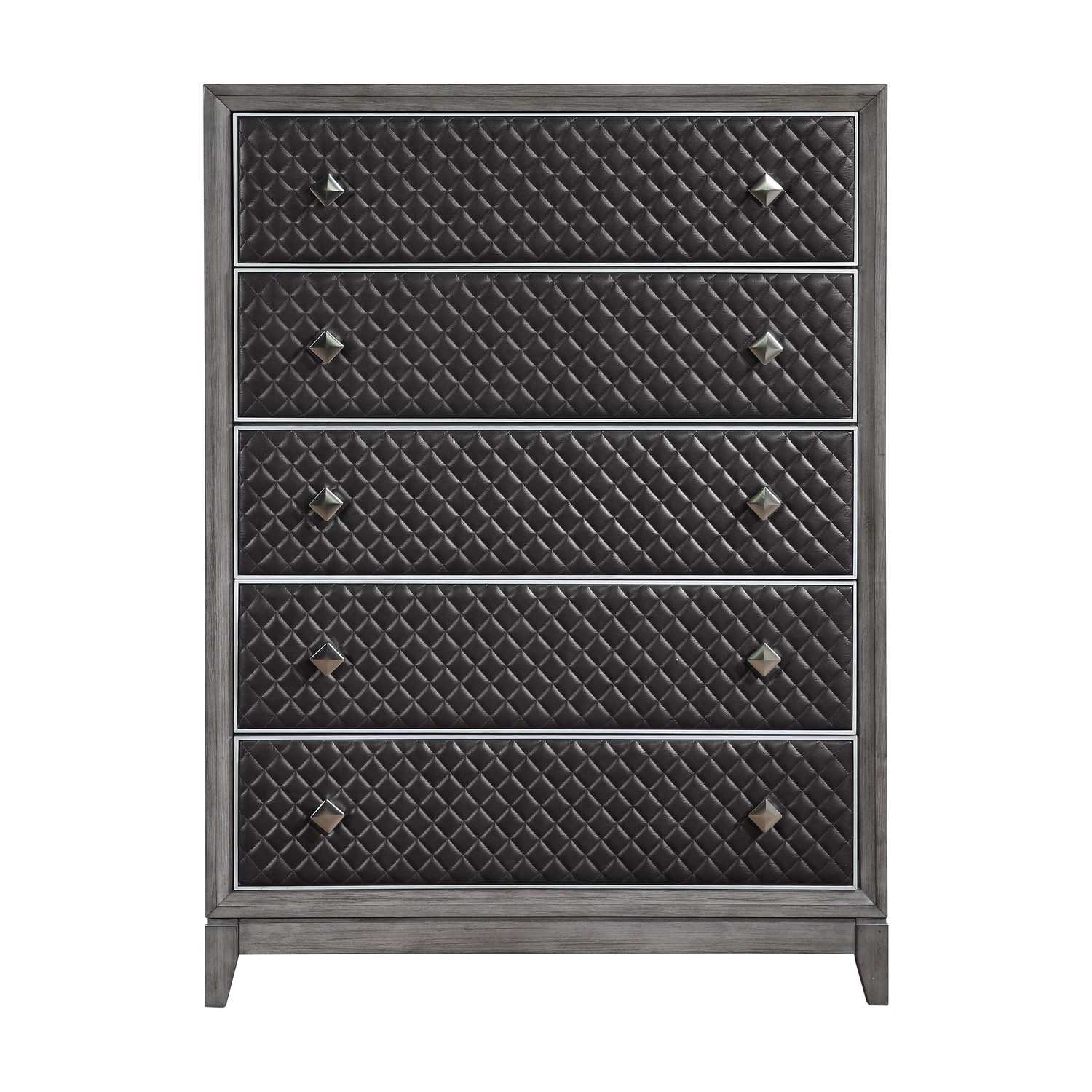 Homelegance West End Chest - Wire-brushed Gray