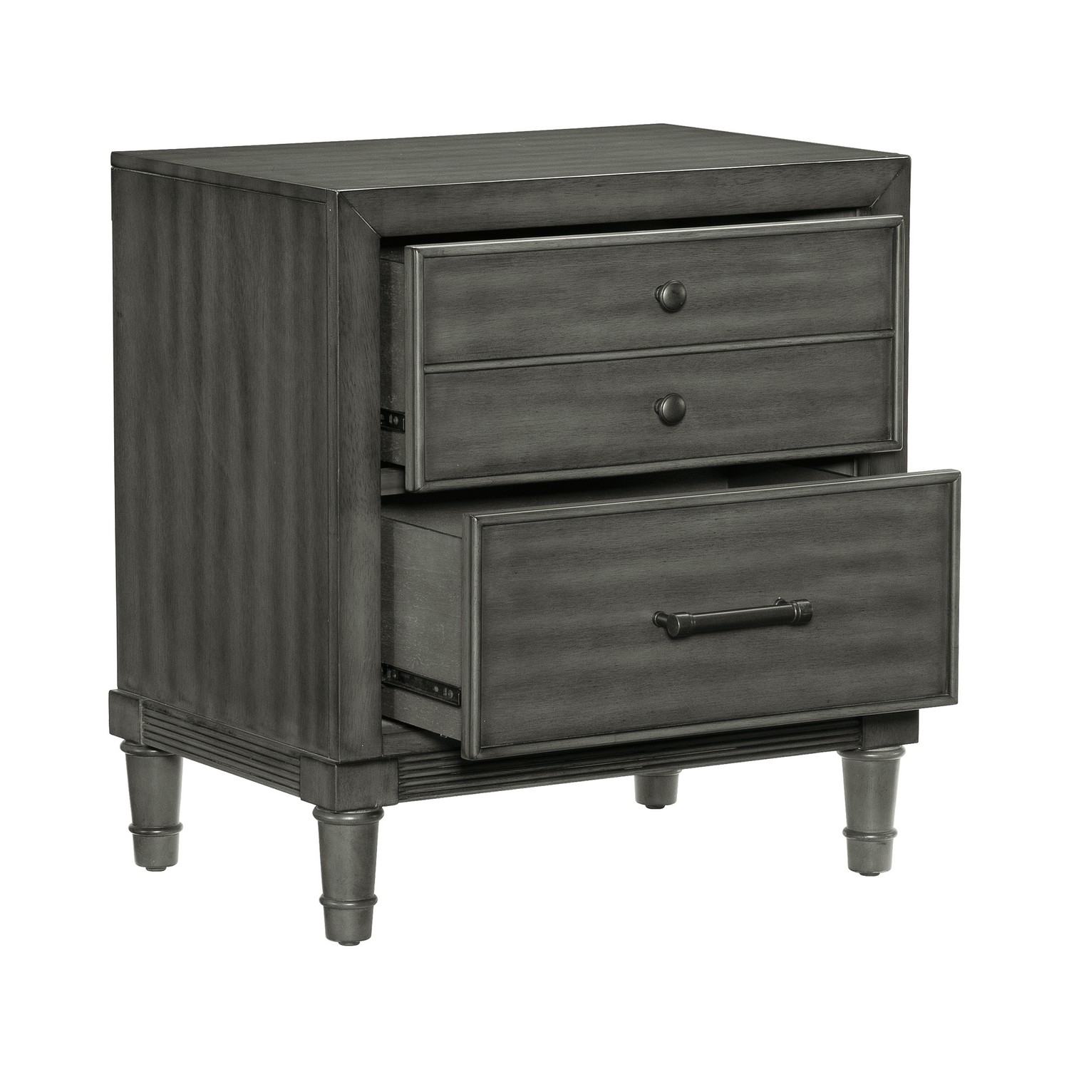 Homelegance Wittenberry Night Stand - Gray
