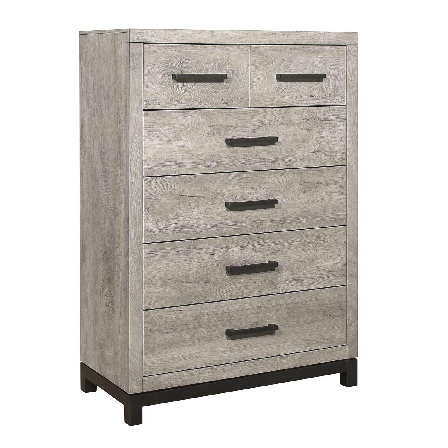 Homelegance Zephyr Chest - Two-tone : Light Gray And Gray