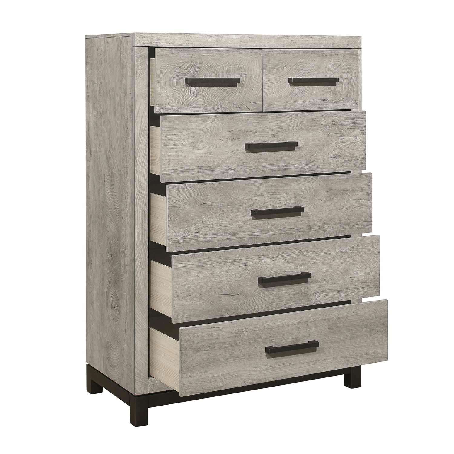 Homelegance Zephyr Chest - Two-tone : Light Gray And Gray