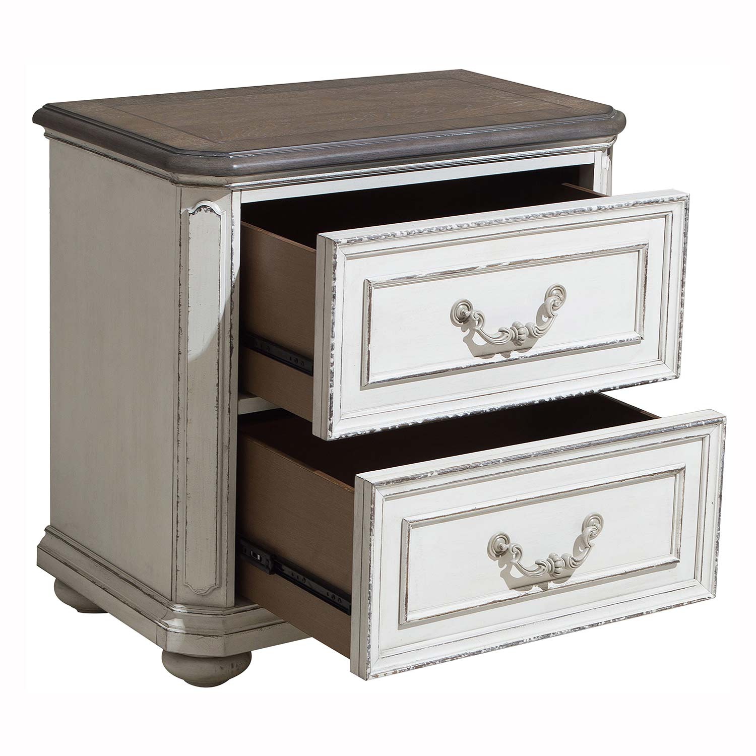 Homelegance Willowick Night Stand - Antique White