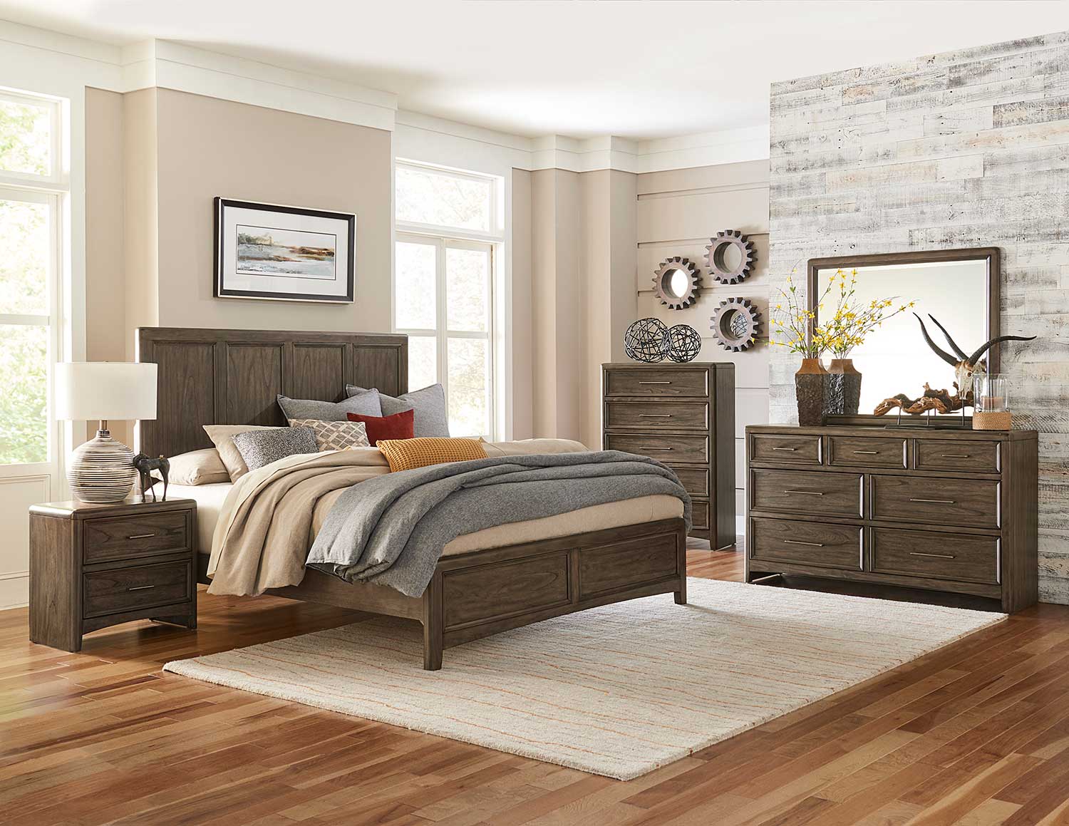 Homelegance Seldovia Bedroom Set - Brown Gray Homelegance Seldovia Bedroom Set - Brown Gray