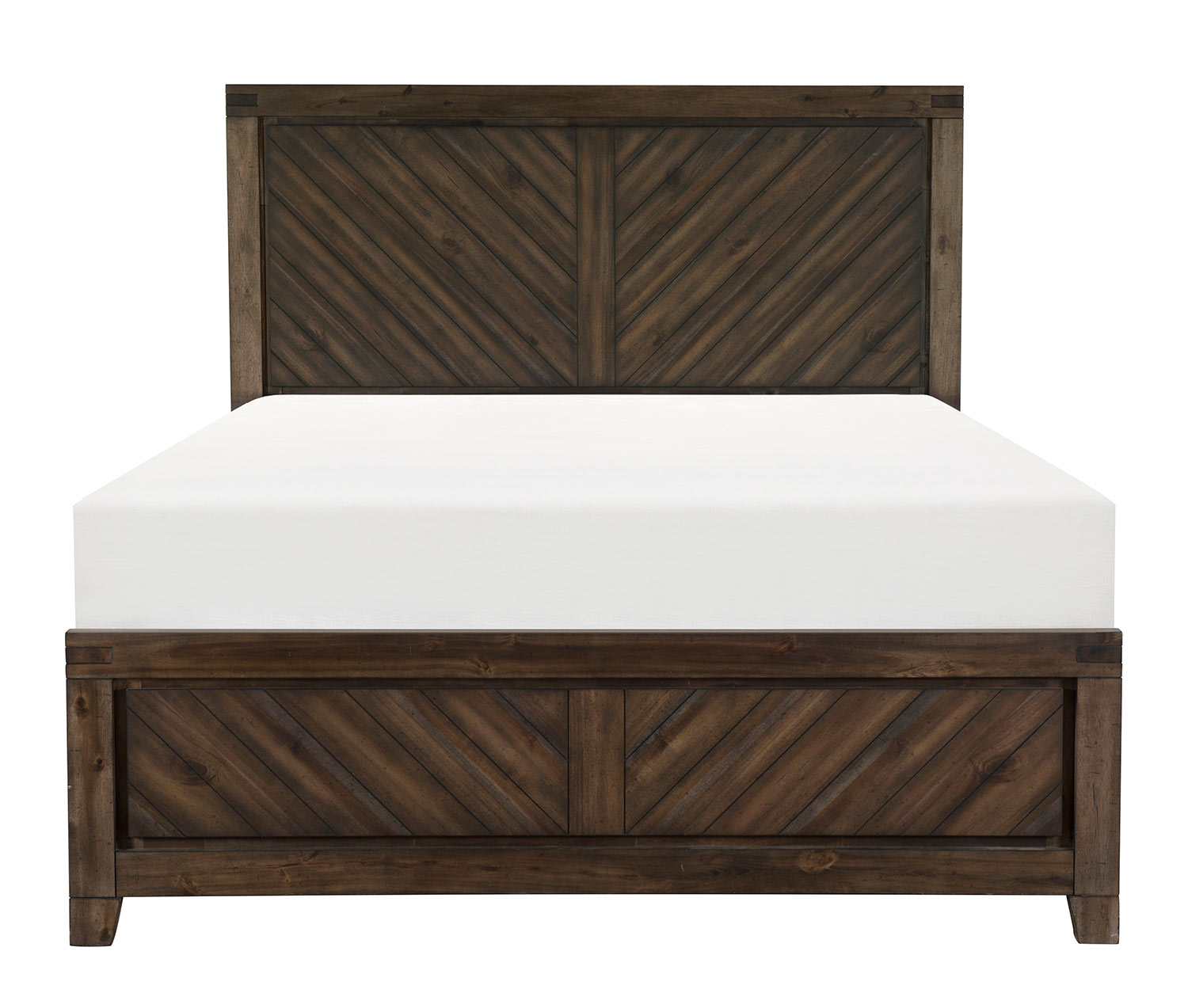 Homelegance Parnell Bed - Rustic Cherry