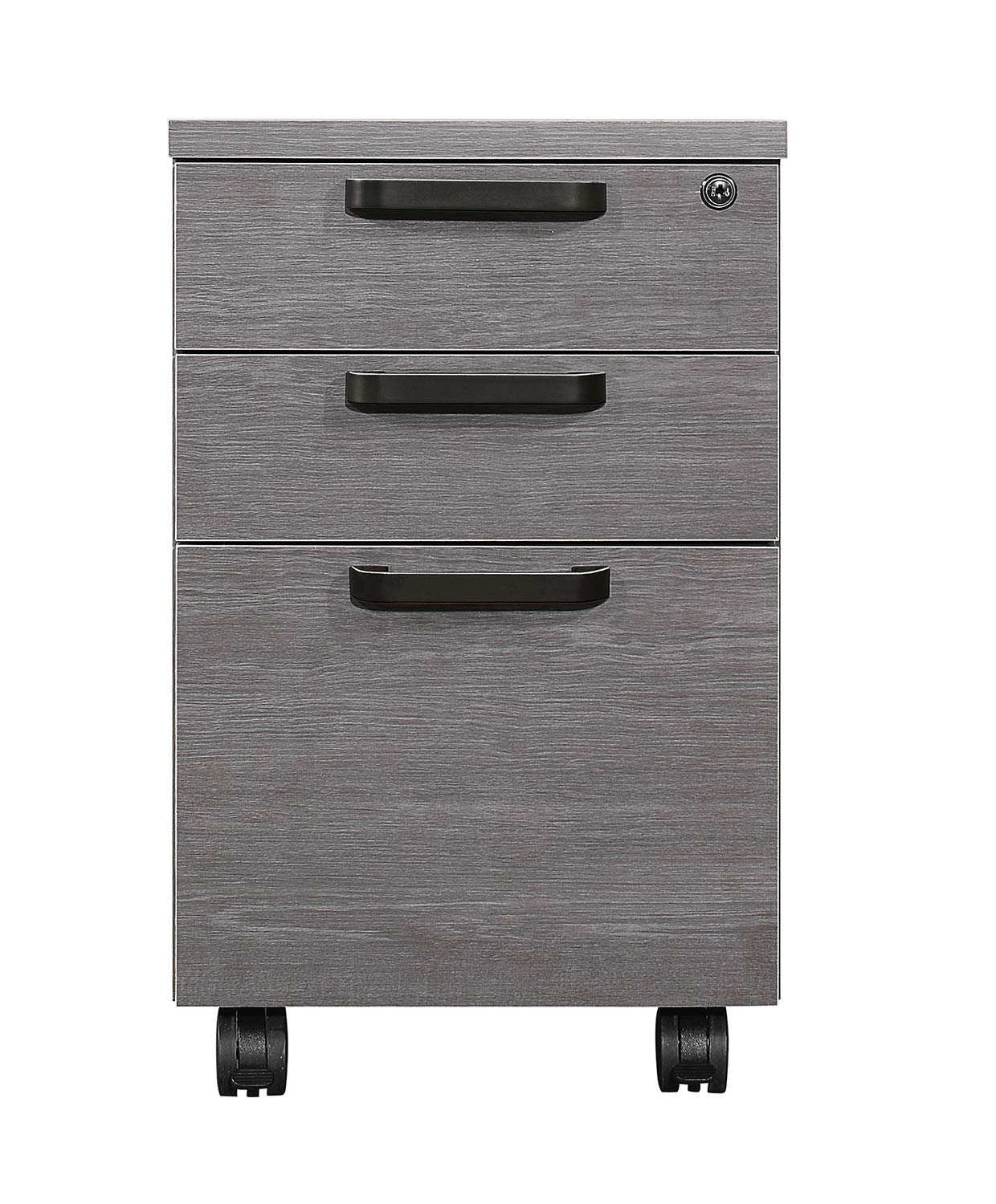 Homelegance Dogue File Cabinet - Gunmetal - Gray Homelegance Dogue File Cabinet - Gunmetal - Gray