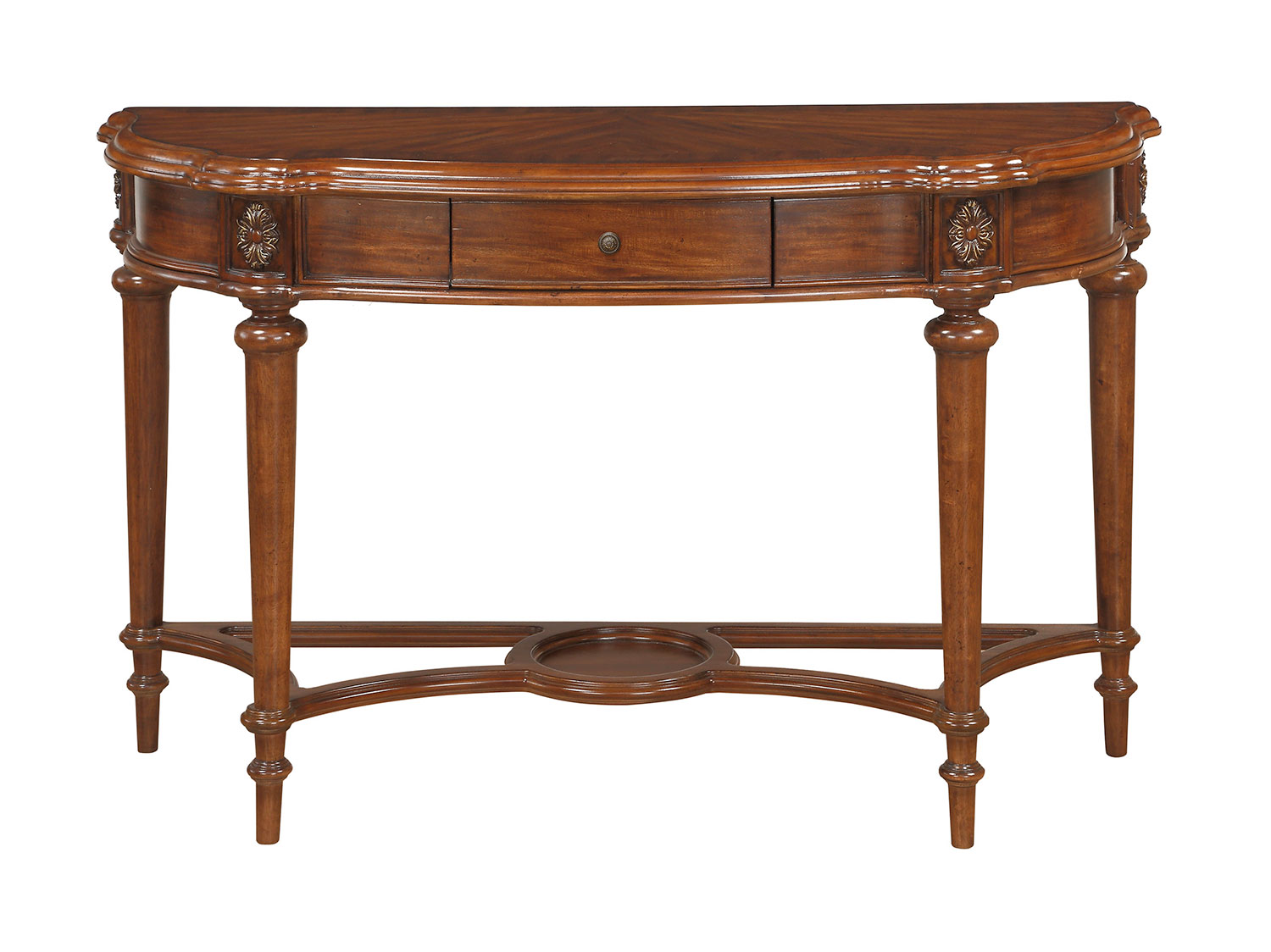 Homelegance Barbary Sofa Table with Functional Drawer - Cherry
