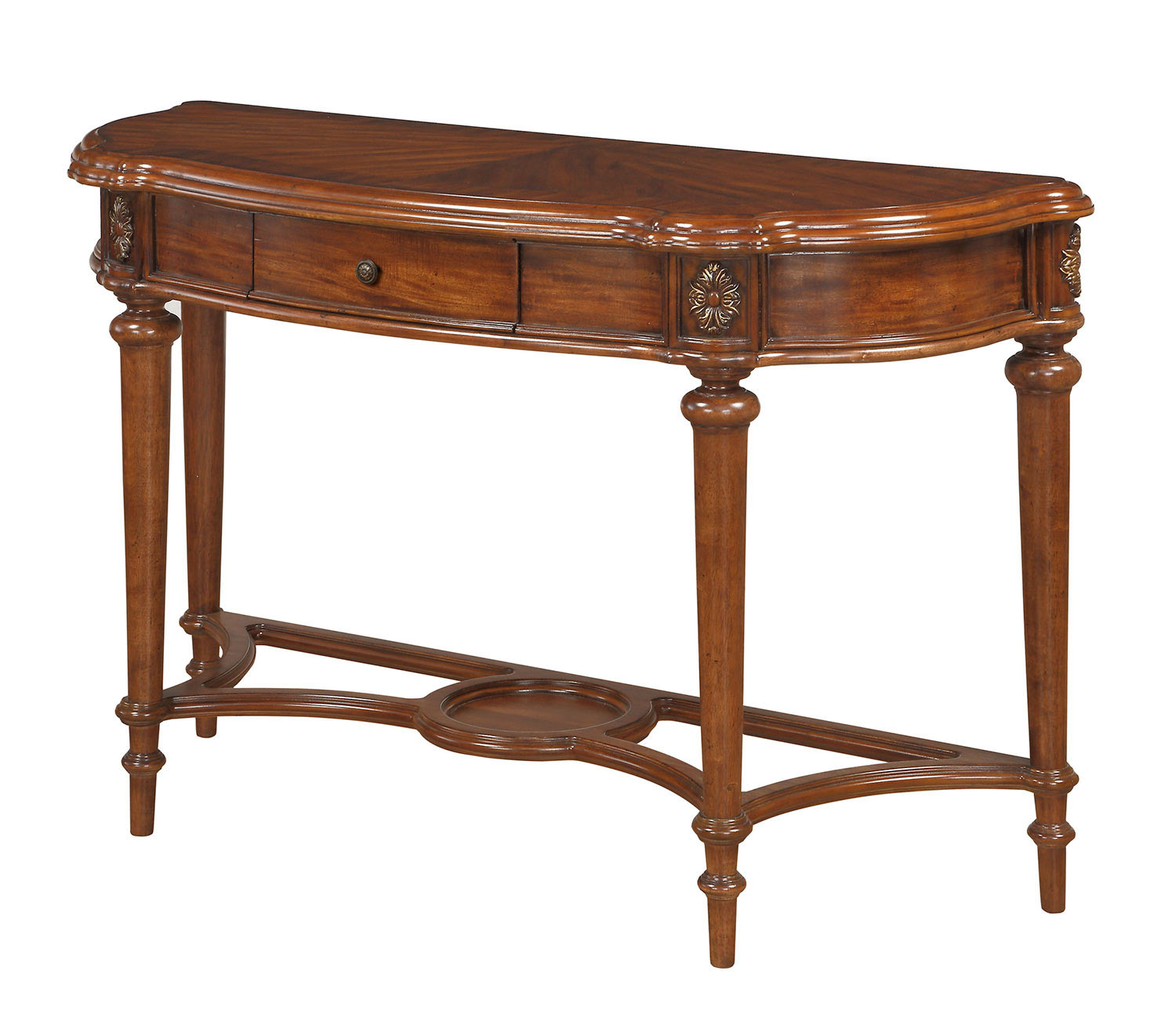 Homelegance Barbary Sofa Table with Functional Drawer - Cherry