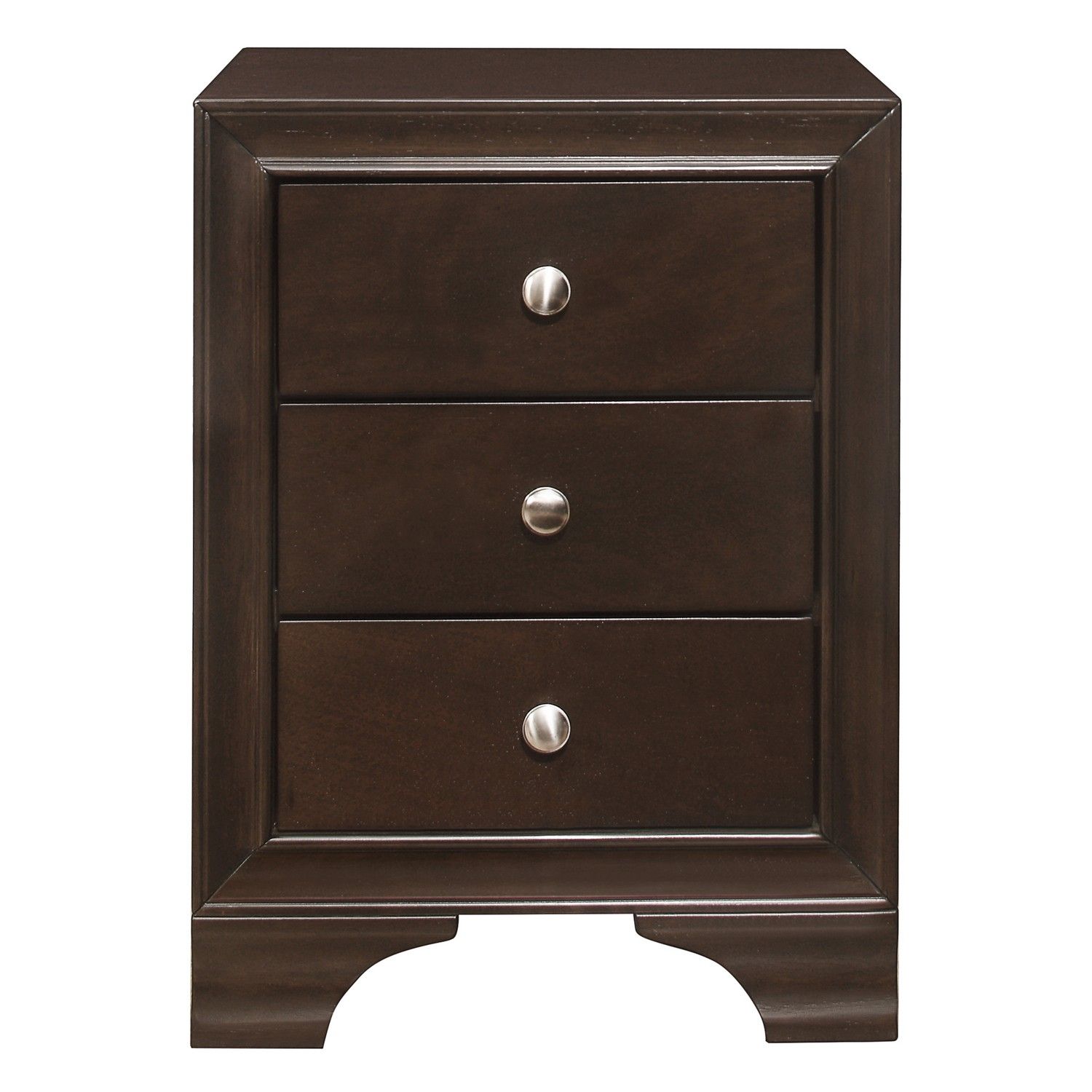 Homelegance Centralia Night Stand - Brown