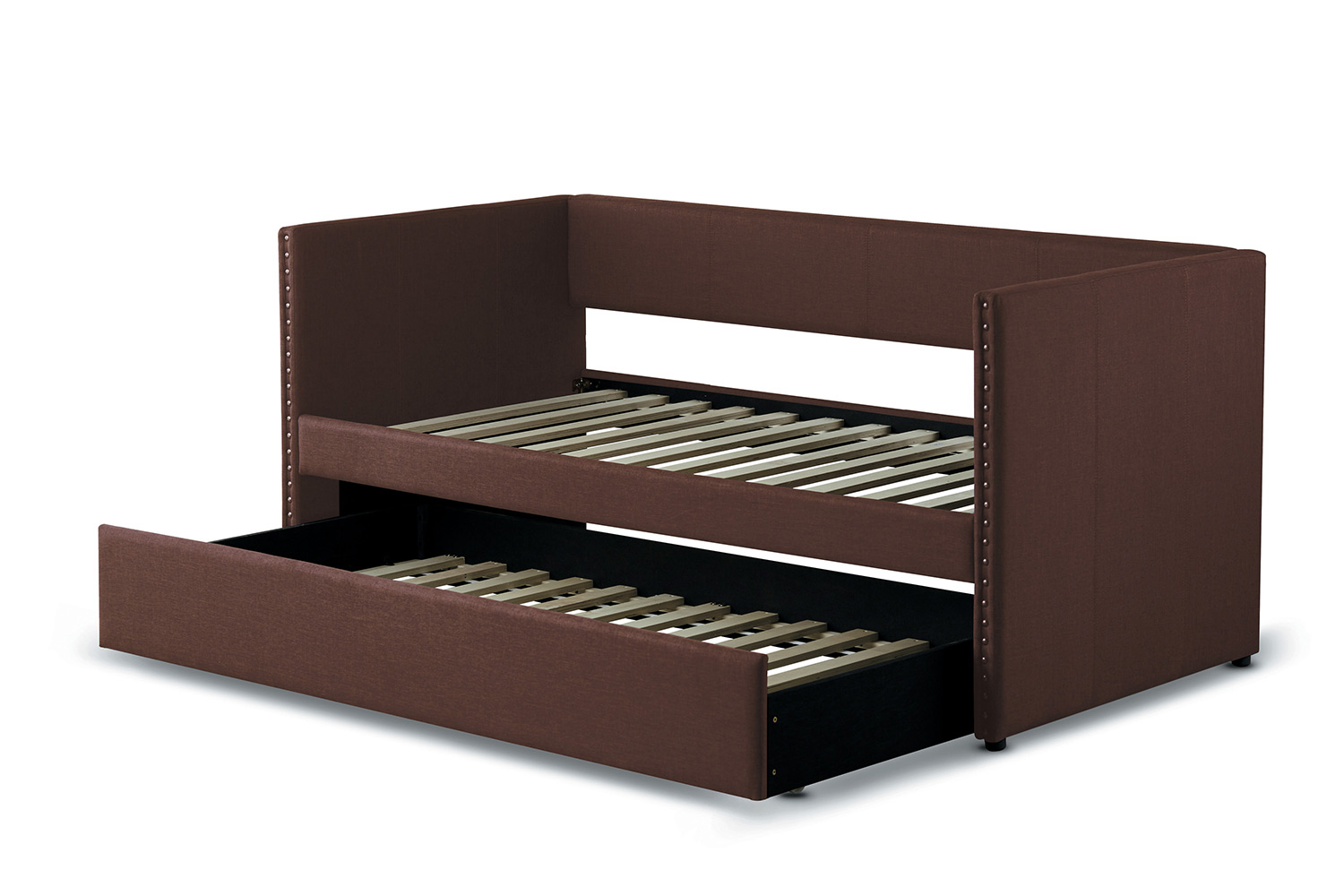 Homelegance Therese Daybed with Trundle - Chocolate