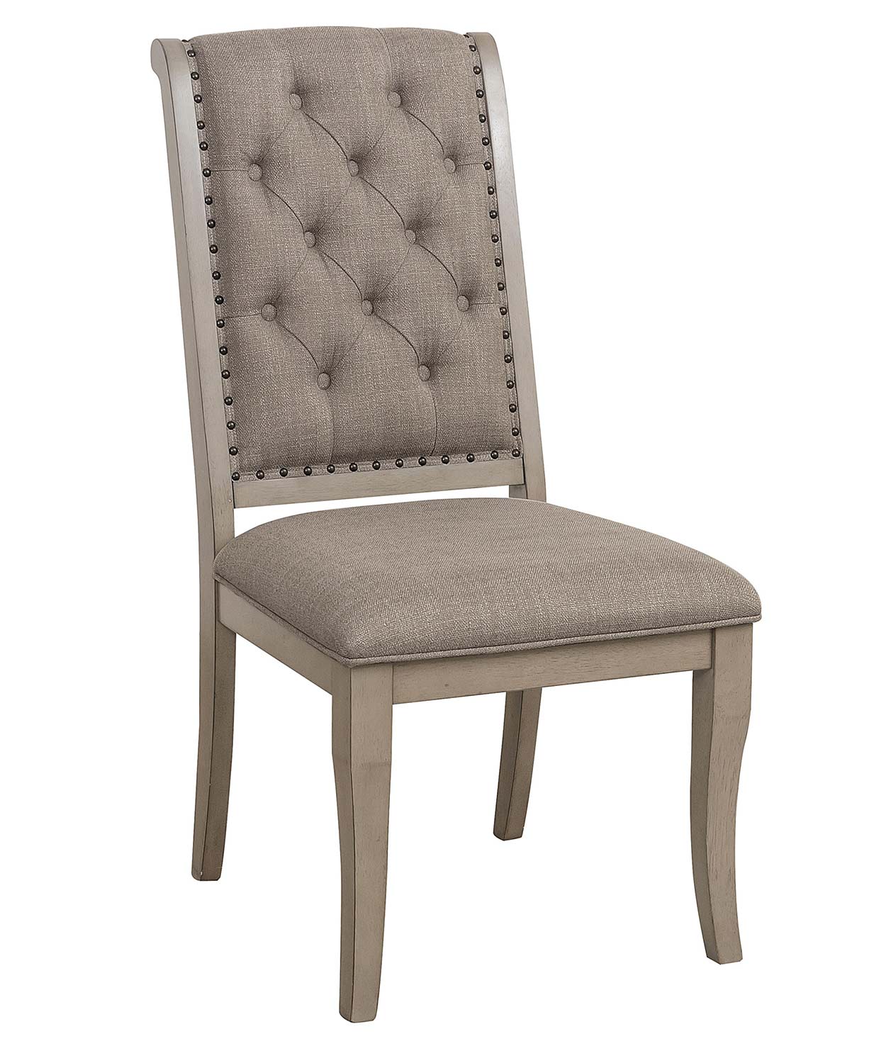 Homelegance Vermillion Side Chair - Bisque