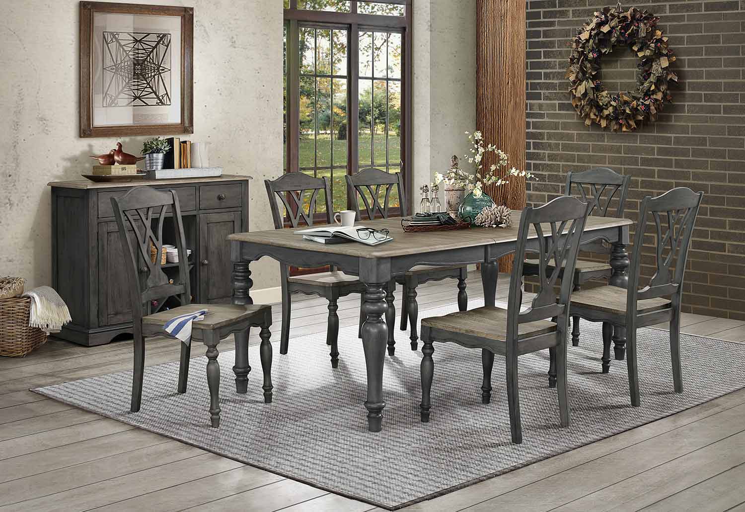 Homelegance Hyacinth Dining Set Homelegance Hyacinth Dining Set