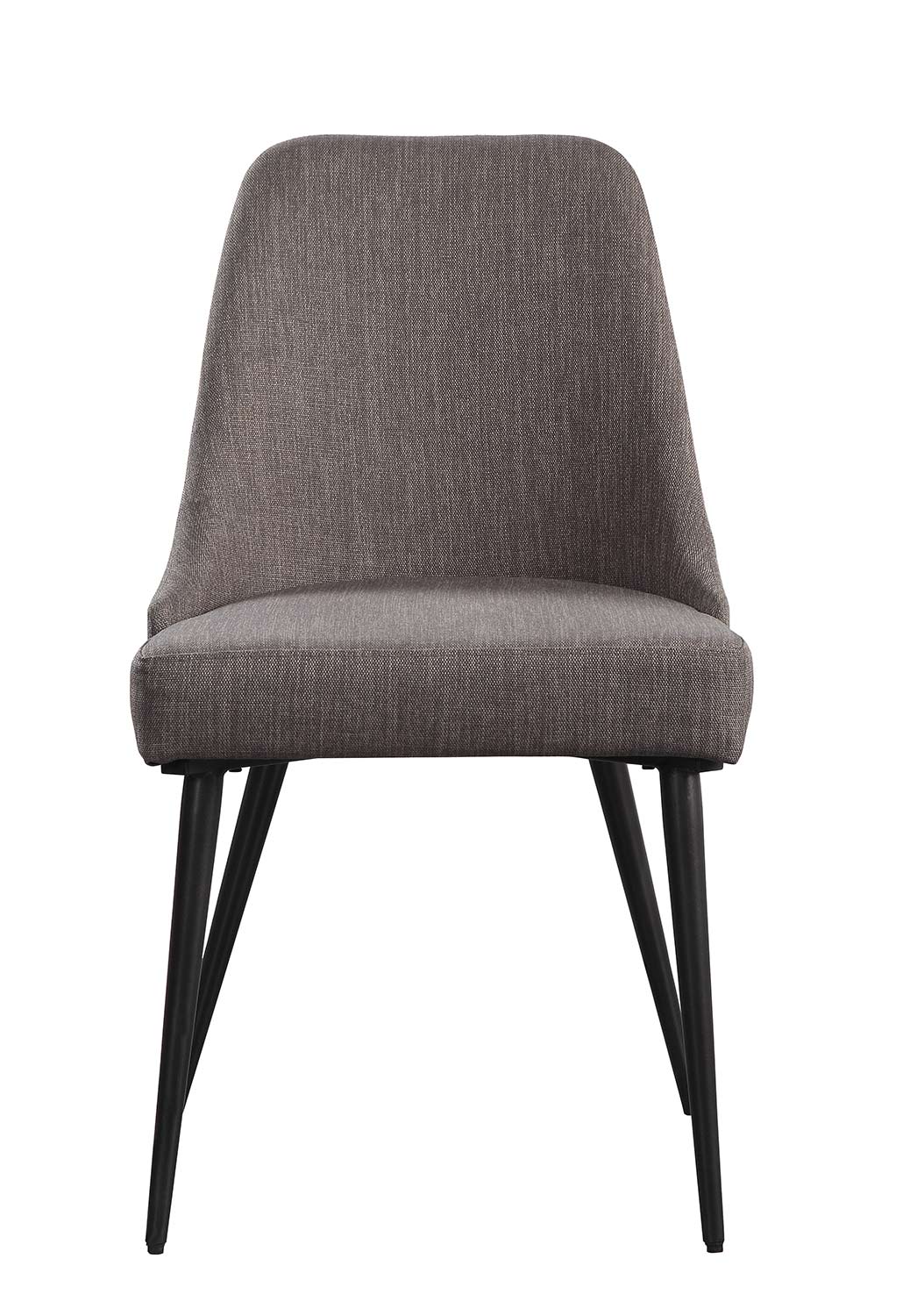 Homelegance Palladium Side Chair - Elm Solid - Grey Powder Coated Metal Homelegance Palladium Side Chair - Elm Solid - Grey Powder Coated Metal