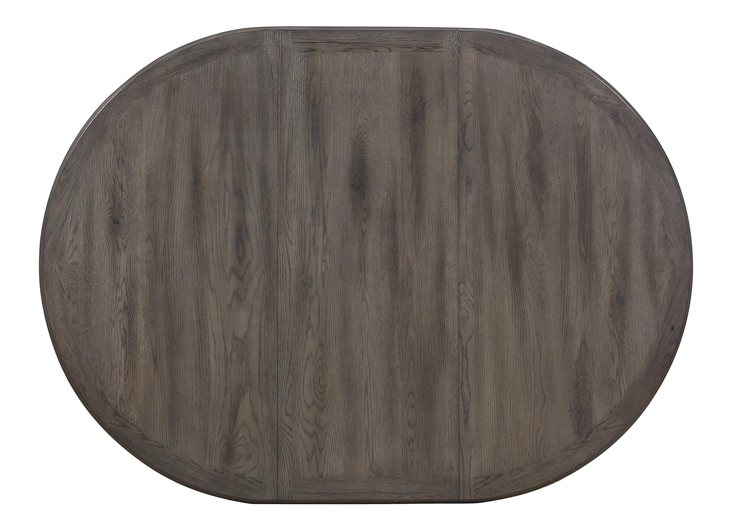 Homelegance Clover Round/Oval Dining Table - Rustic Gray