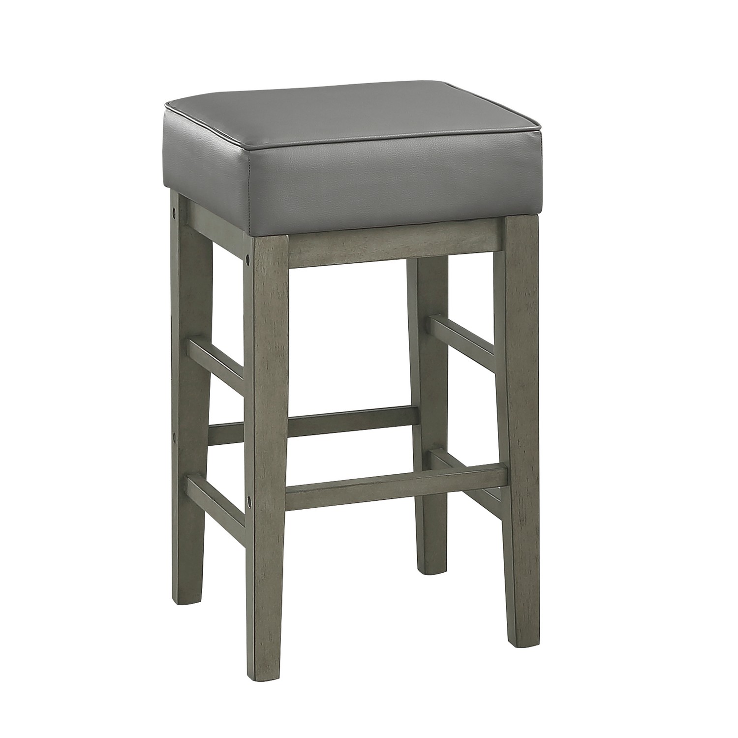 Homelegance Pittsville Counter Height Stool - Antique Gray