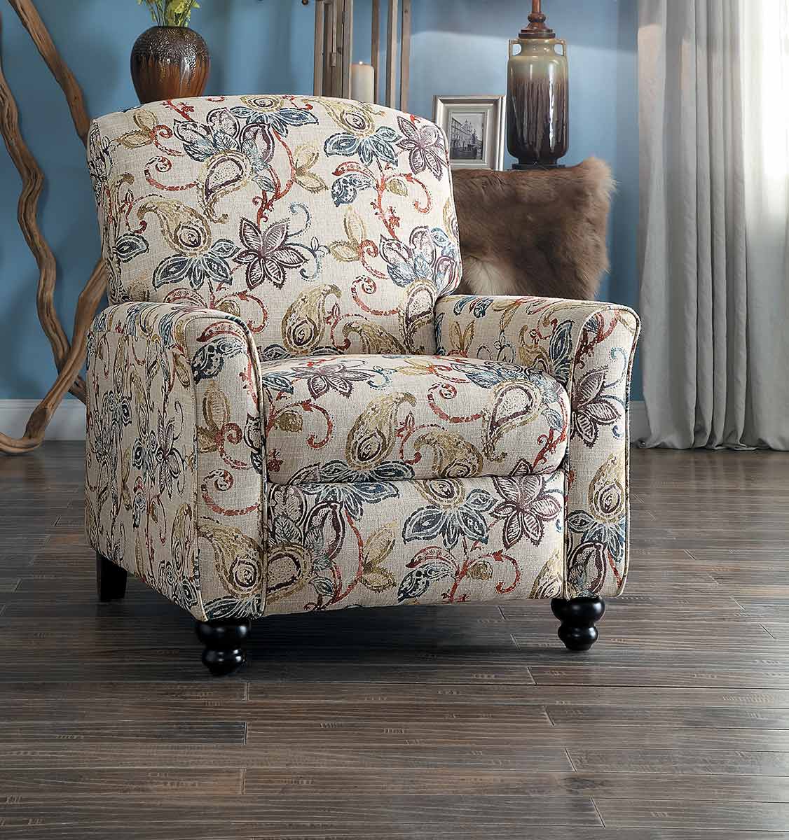 Homelegance Velsen Push Back Reclining Chair - Multi-Color Homelegance Velsen Push Back Reclining Chair - Multi-Color