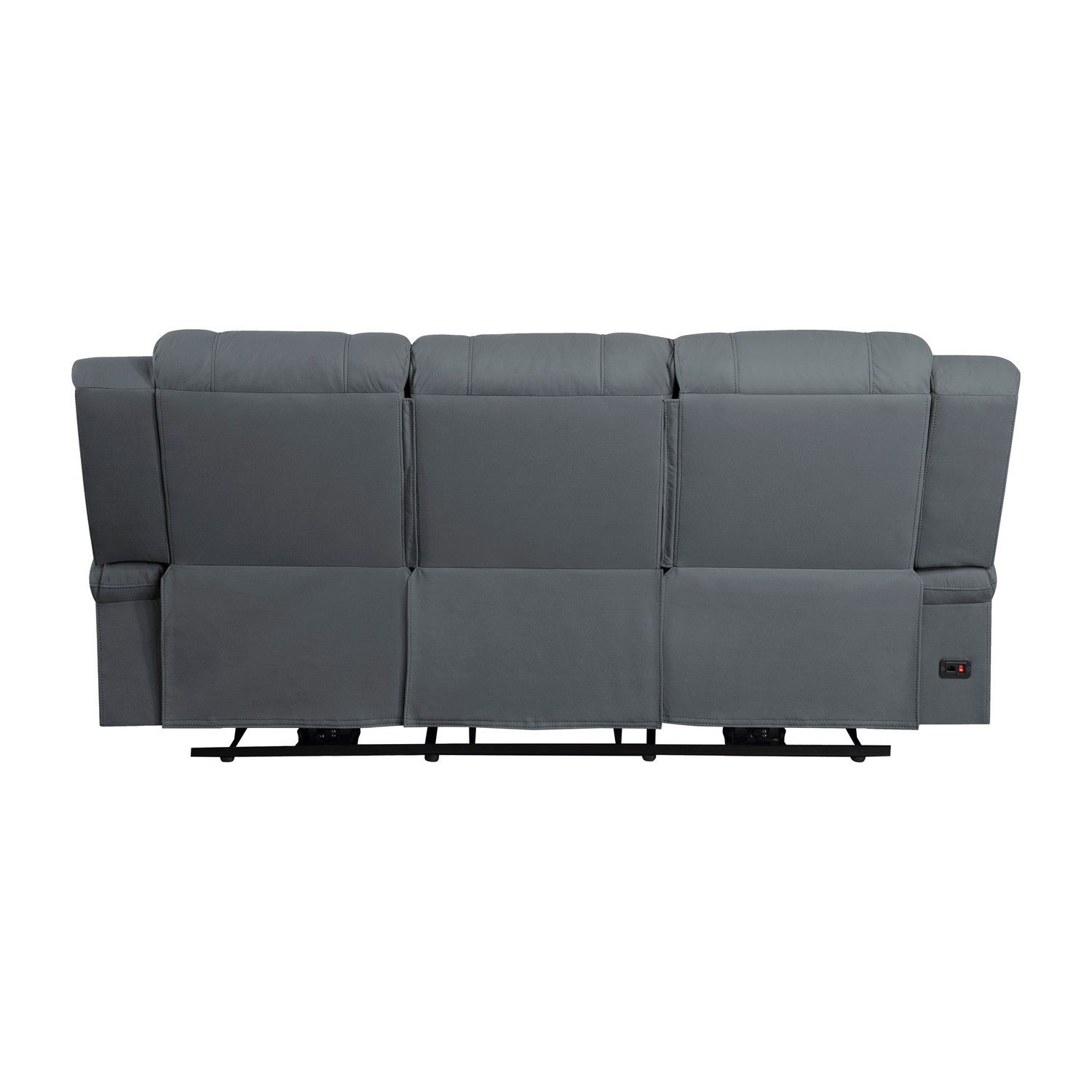 Homelegance Camryn Power Double Reclining Sofa - Graphite blue