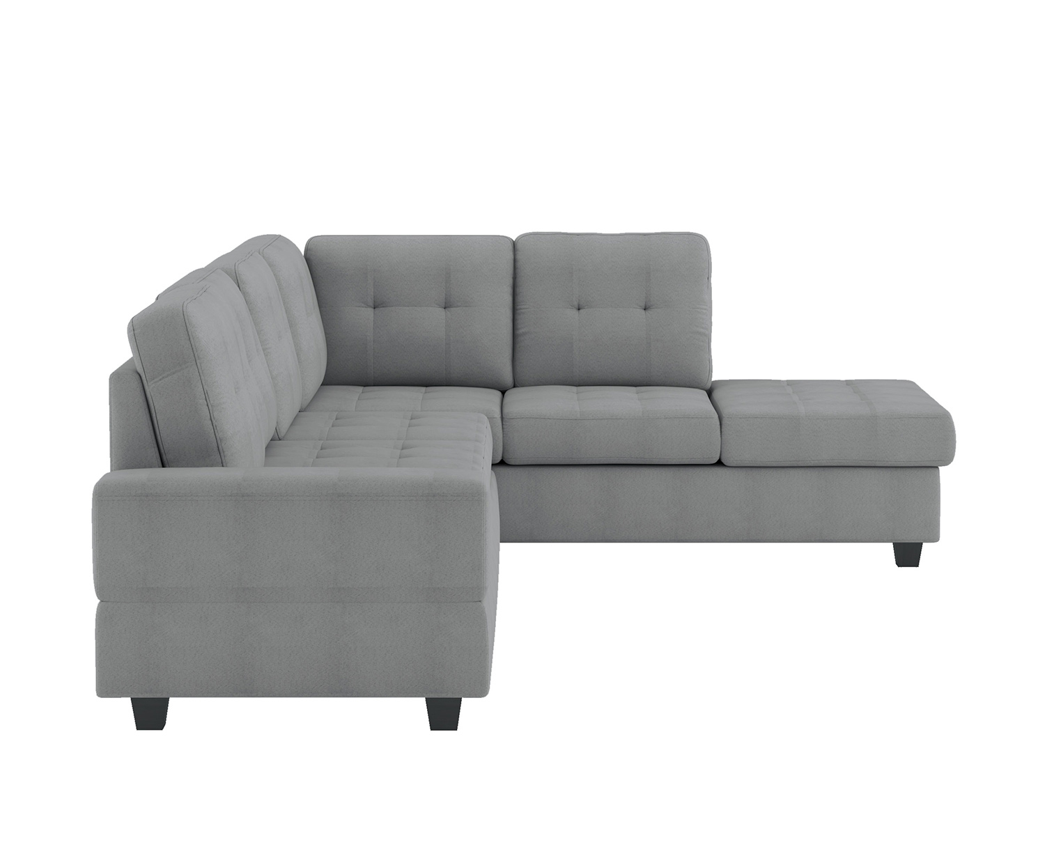 Homelegance Maston Sectional Sofa Set - Light gray