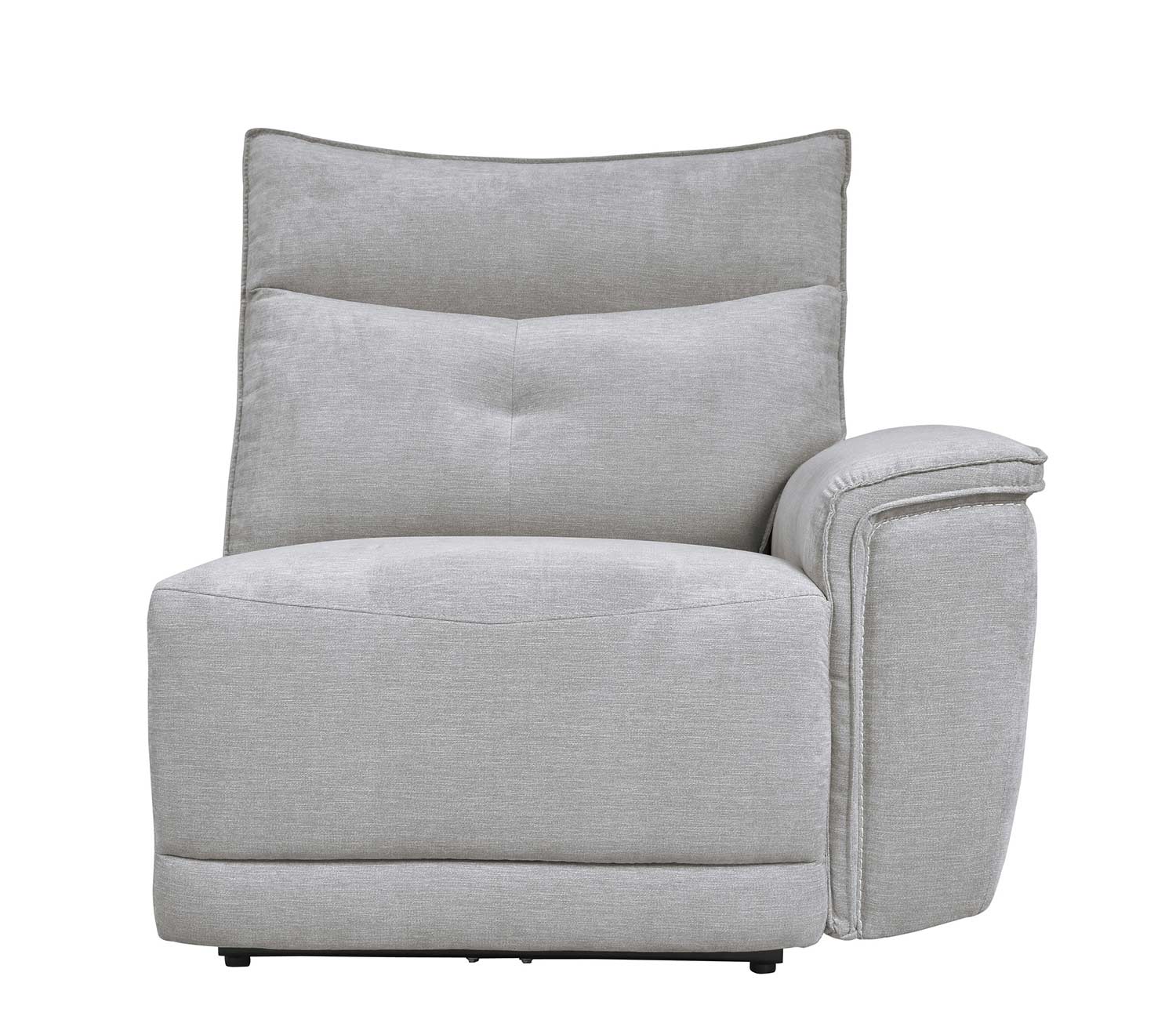 Homelegance Tesoro Right Side Reclining Chair - Mist Gray