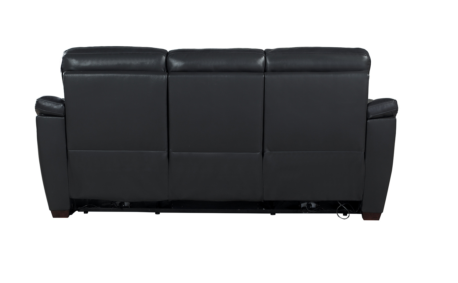 Homelegance Renzo Power Double Reclining Sofa - Dark Gray