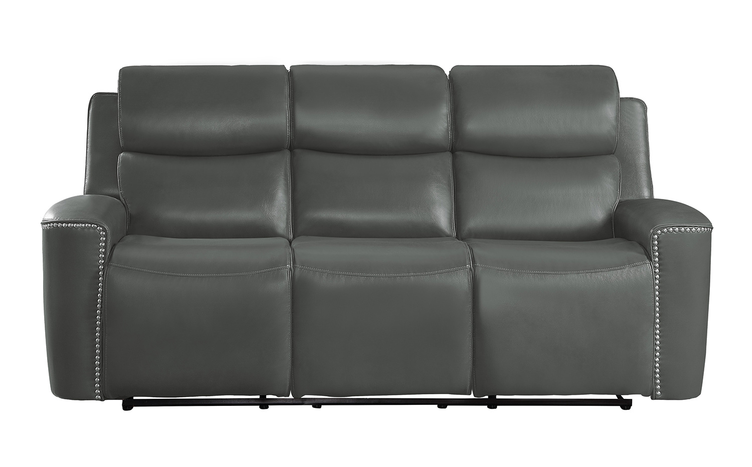 Homelegance Altair Double Reclining Sofa - Gray Homelegance Altair Double Reclining Sofa - Gray
