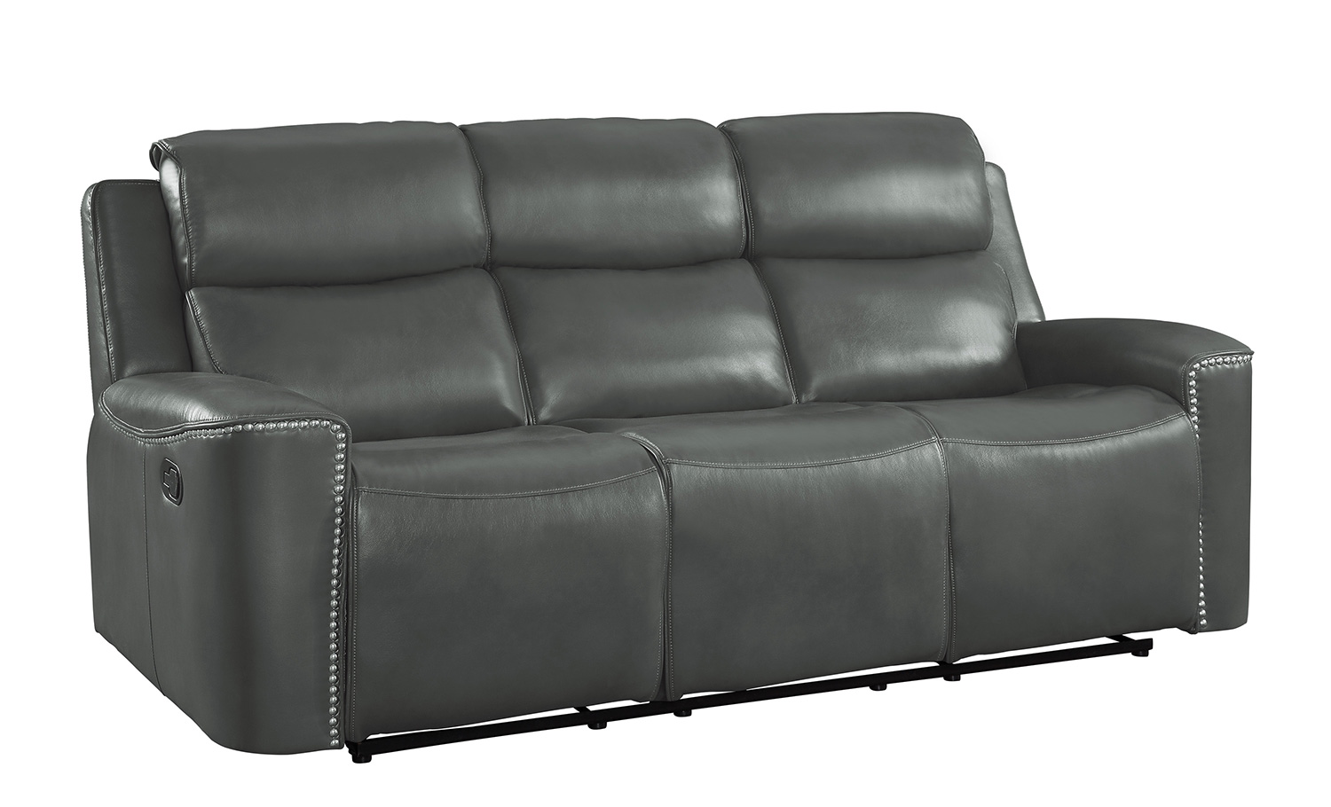Homelegance Altair Double Reclining Sofa Gray 9827gry 3 Double Reclining Sofa Gray