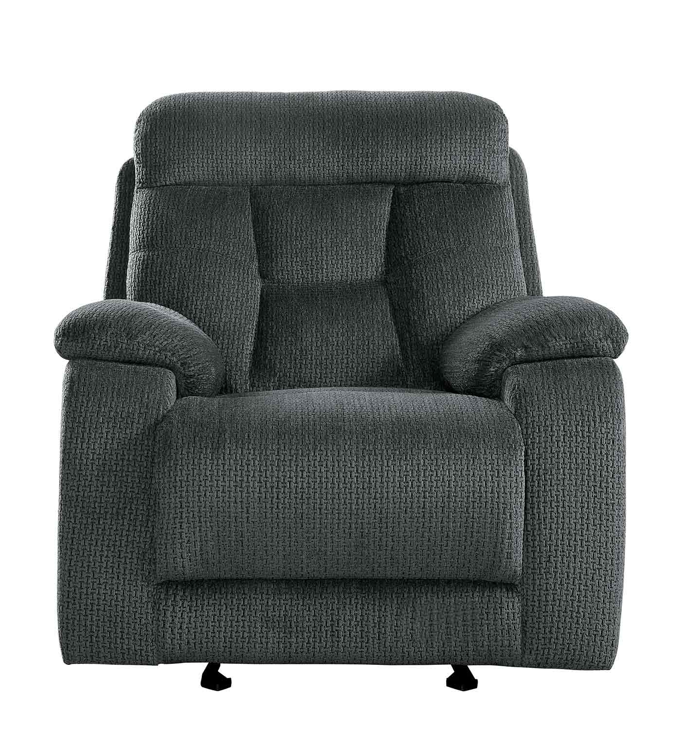 Homelegance Rosnay Glider Reclining Chair - Gray Homelegance Rosnay Glider Reclining Chair - Gray