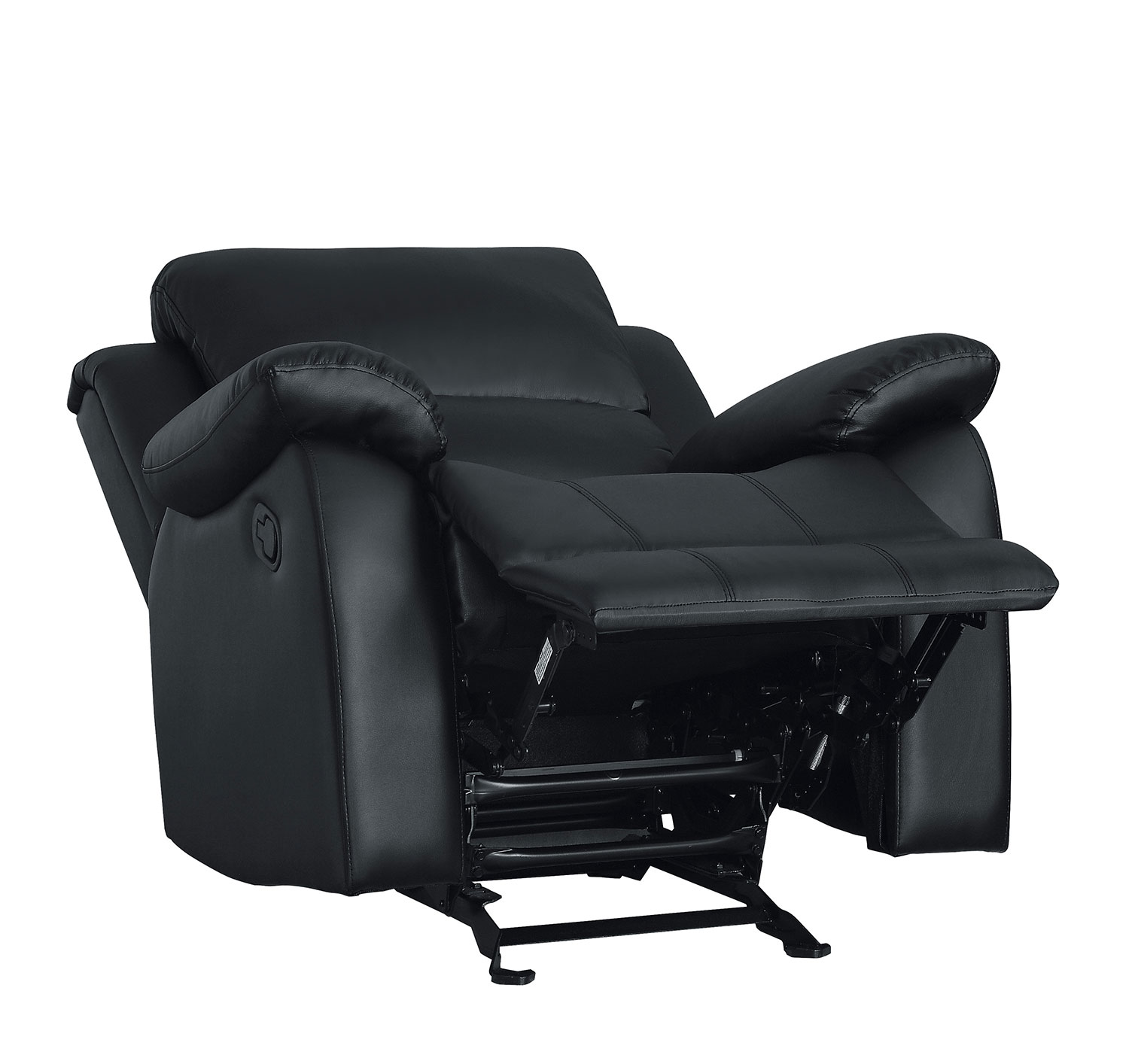 Homelegance Clarkdale Glider Reclining Chair - Black
