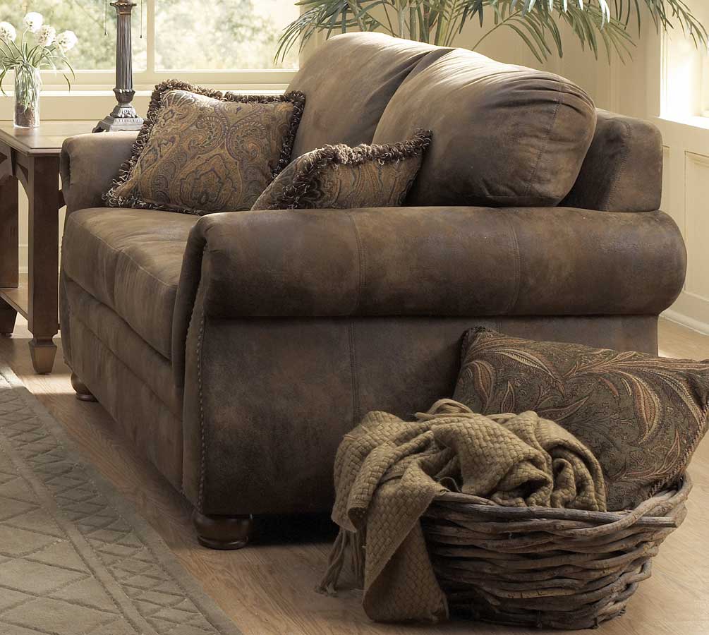 Homelegance Wrangler Love Seat Bomber Jacket Microfiber 9936m 2