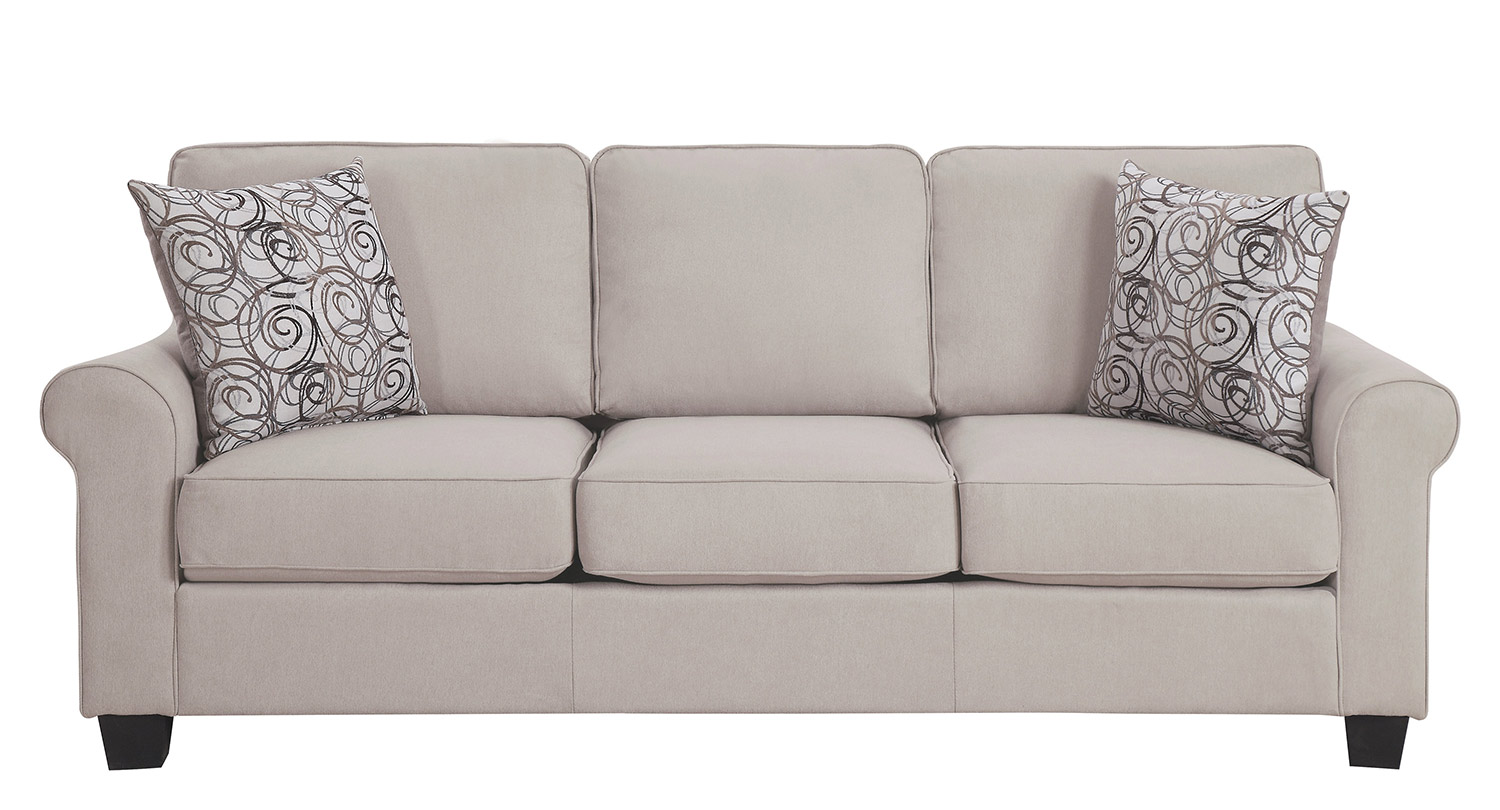 Homelegance Selkirk Sofa - Sand Fabric Homelegance Selkirk Sofa - Sand Fabric