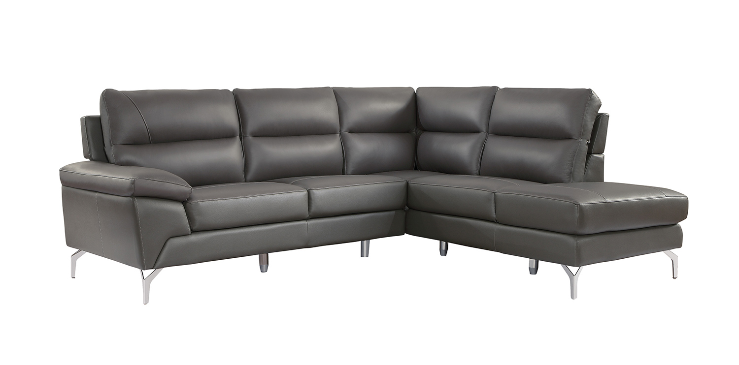Homelegance Cairn Sectional Sofa Set - Gray Homelegance Cairn Sectional Sofa Set - Gray