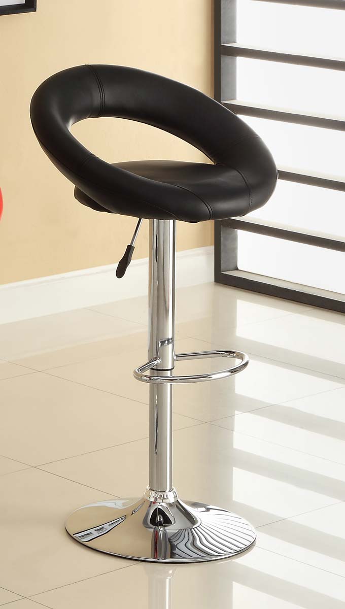 Homelegance 1155BLK Ride Swivel Stool - Black Homelegance 1155BLK Ride Swivel Stool - Black