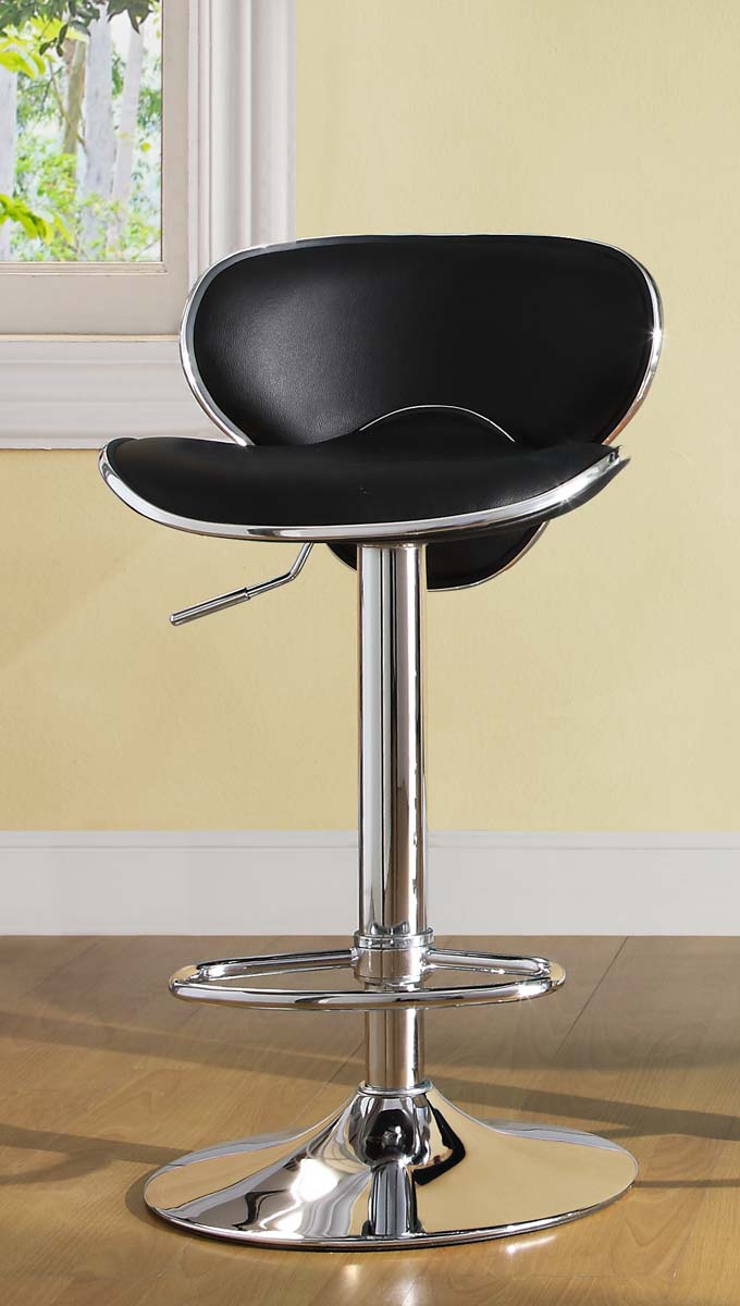 Homelegance 1156BLK Ride Swivel Stool - Black Homelegance 1156BLK Ride Swivel Stool - Black