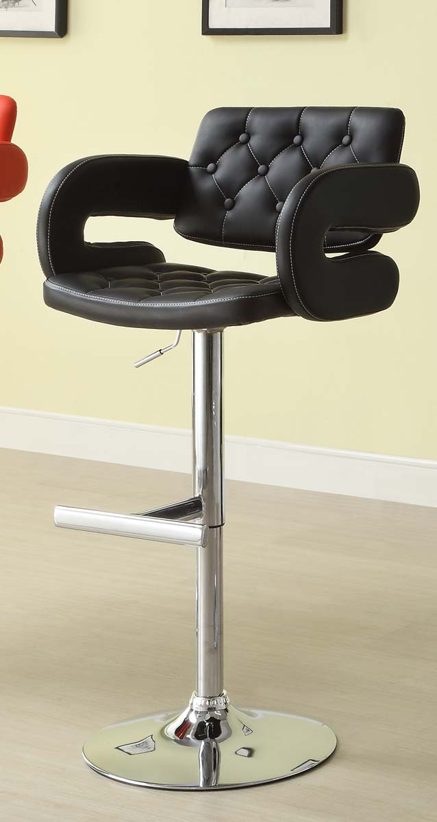 Homelegance 1178BLK Ride Airlift Swivel Stool - Black Homelegance 1178BLK Ride Airlift Swivel Stool - Black