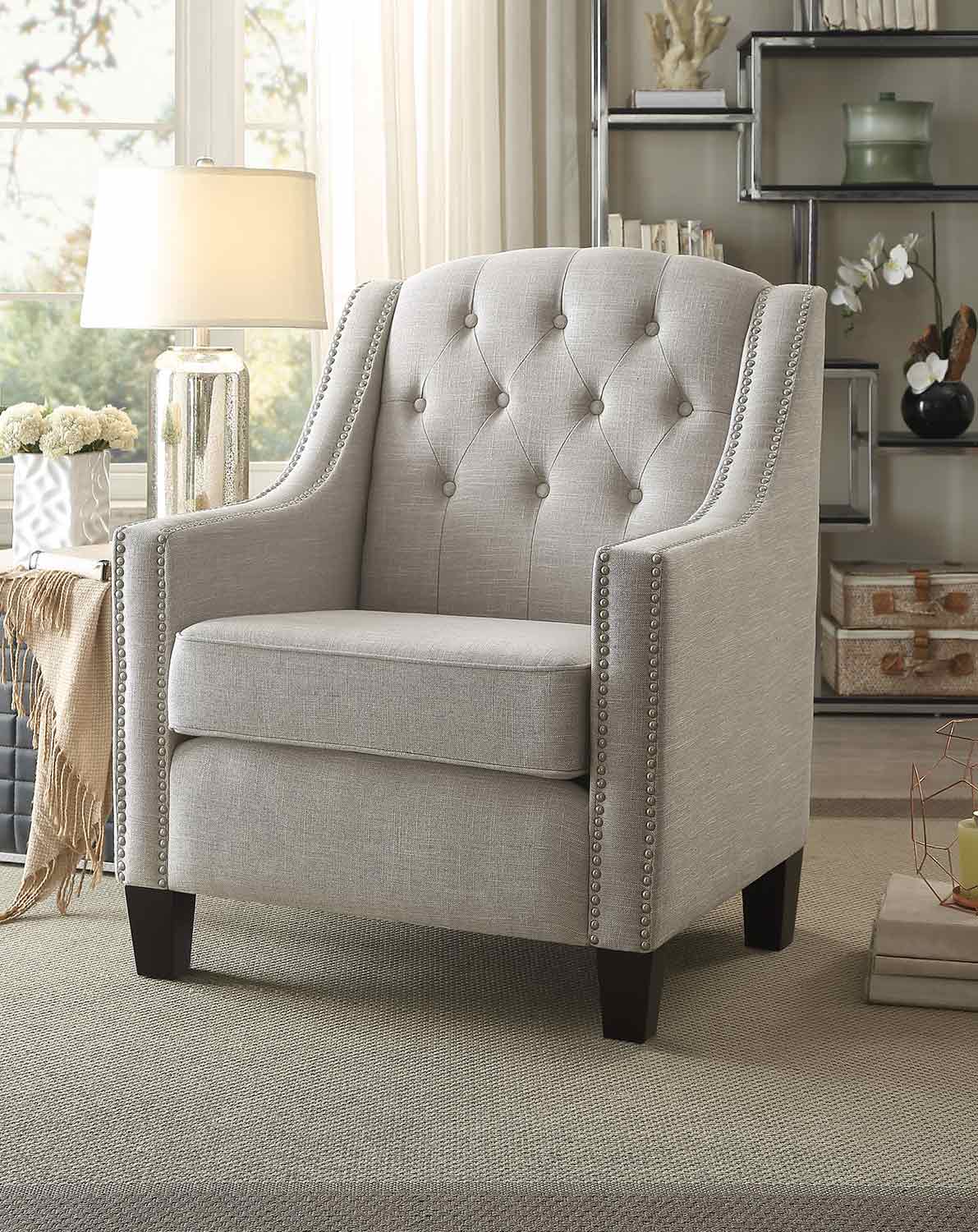 Homelegance Harmony Accent Chair - Neutral Beige Homelegance Harmony Accent Chair - Neutral Beige