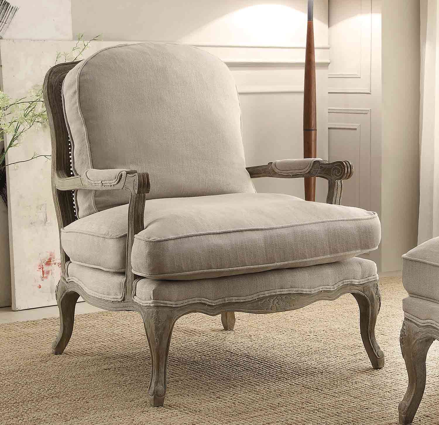Homelegance Parlier Accent Chair - Natural