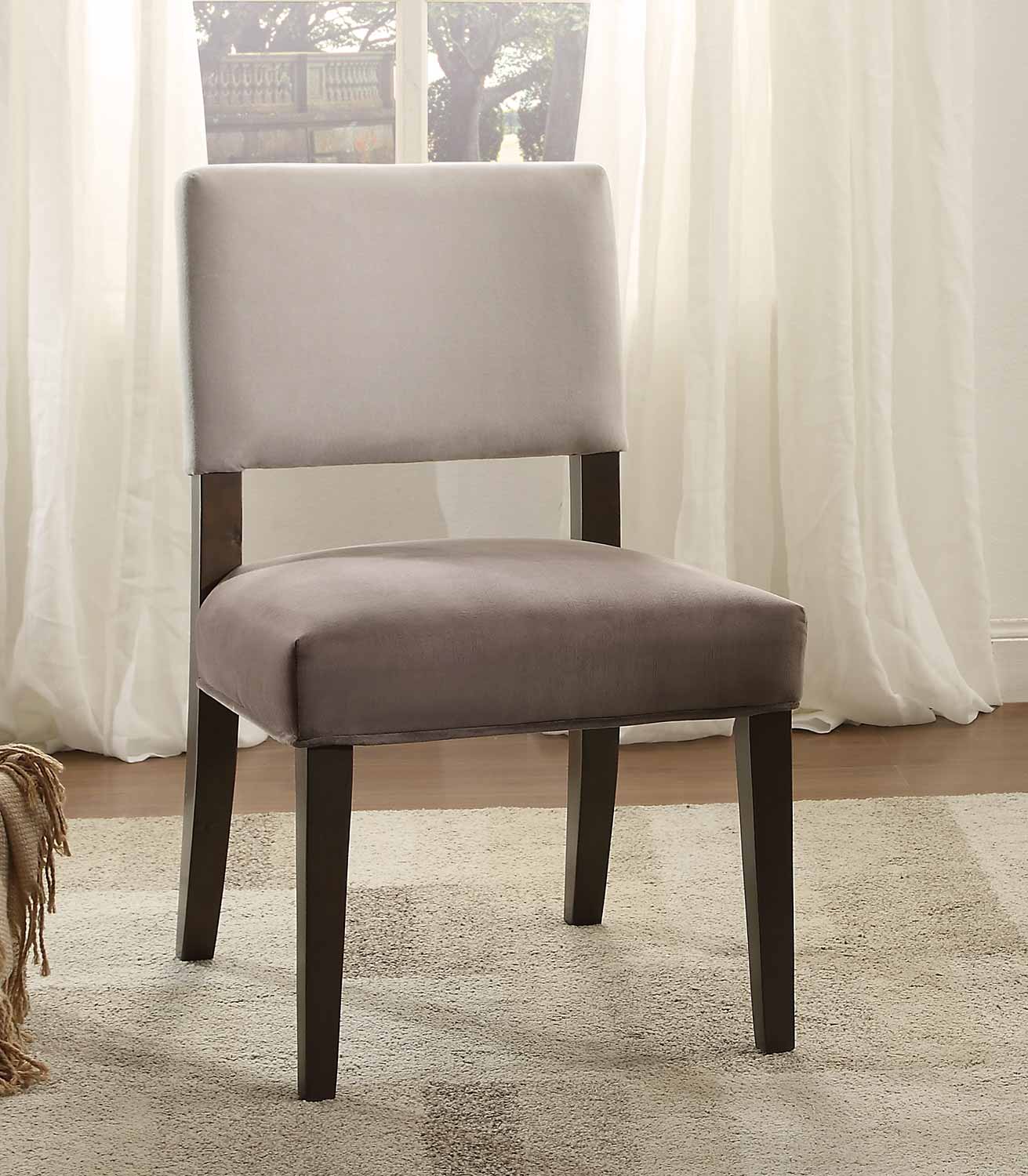 Homelegance Jacinta Two-Toned Accent Chair - Grey
