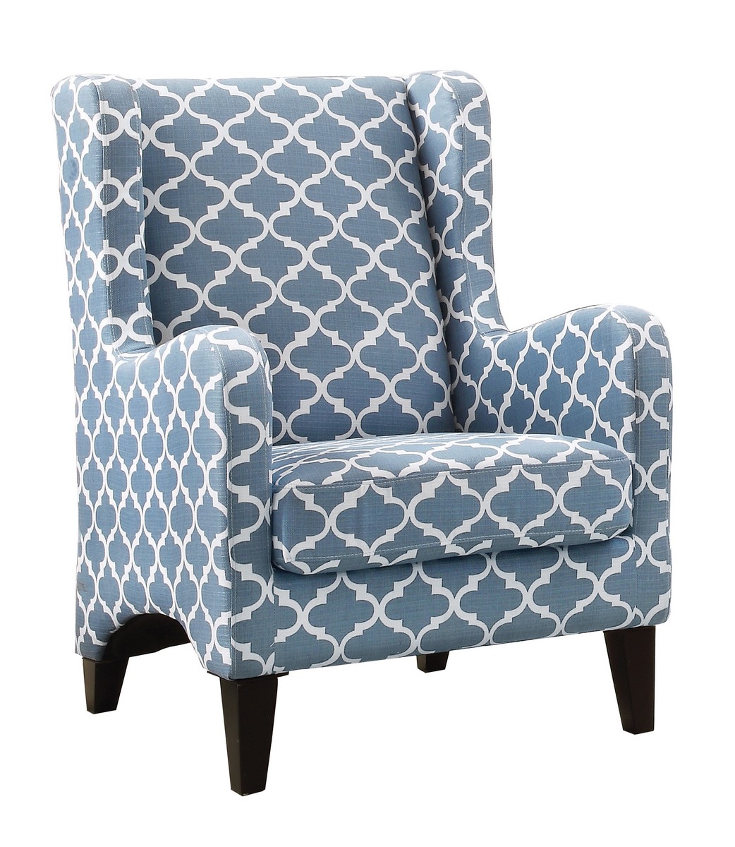 Homelegance Adlai Accent Chair - Blue Homelegance Adlai Accent Chair - Blue