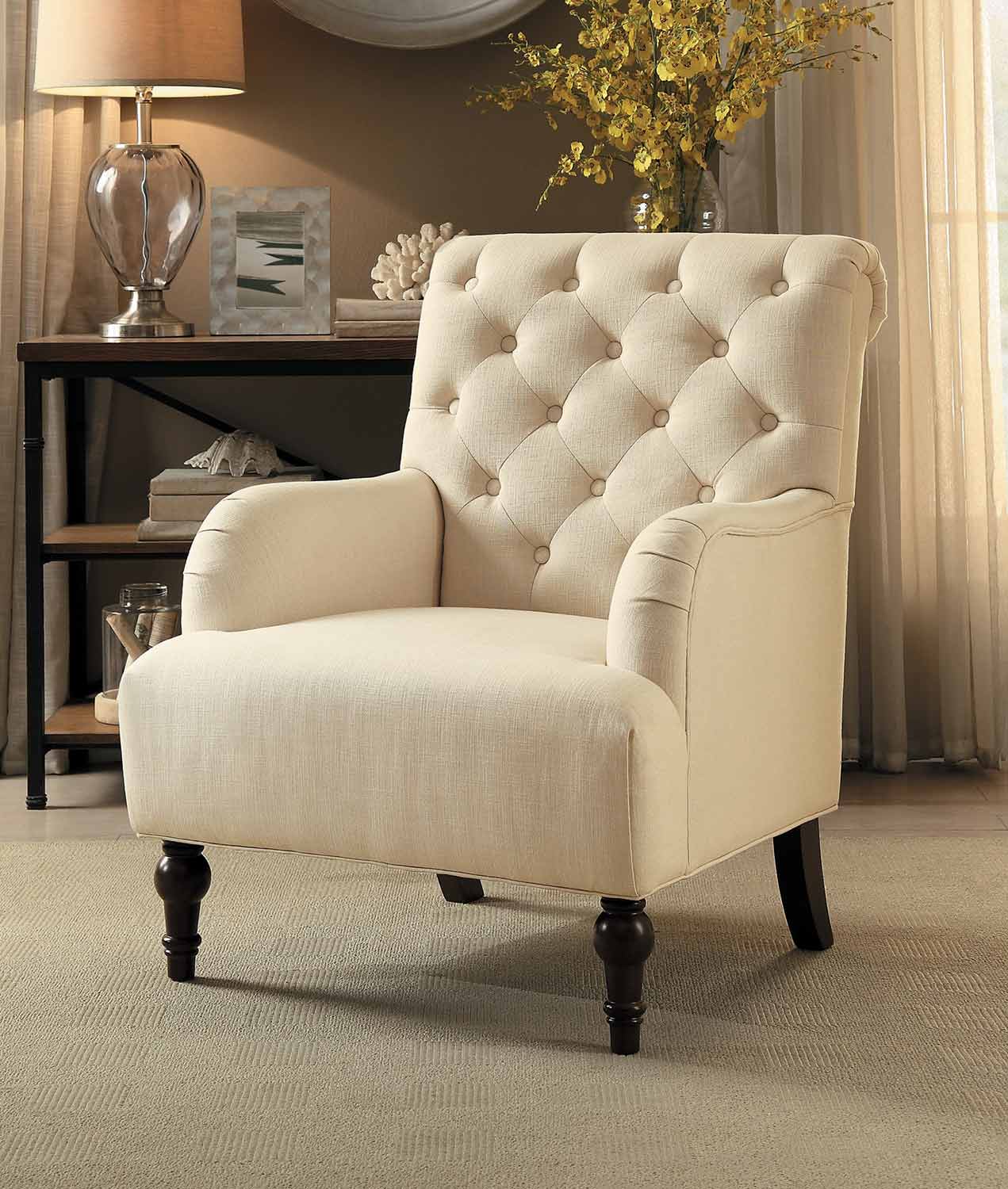 Homelegance Cotswold Accent Chair - Beige Homelegance Cotswold Accent Chair - Beige