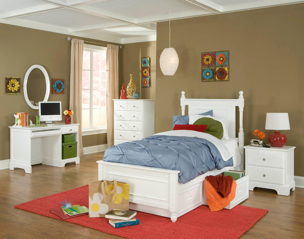 Homelegance Morelle Captain's Bedroom Set - White Homelegance Morelle Captain's Bedroom Set - White