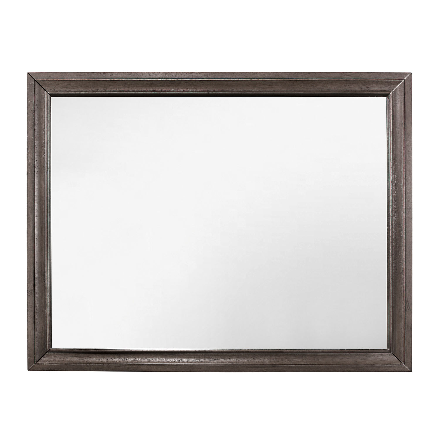 Homelegance Luster Mirror - Gray and Silver Glitter