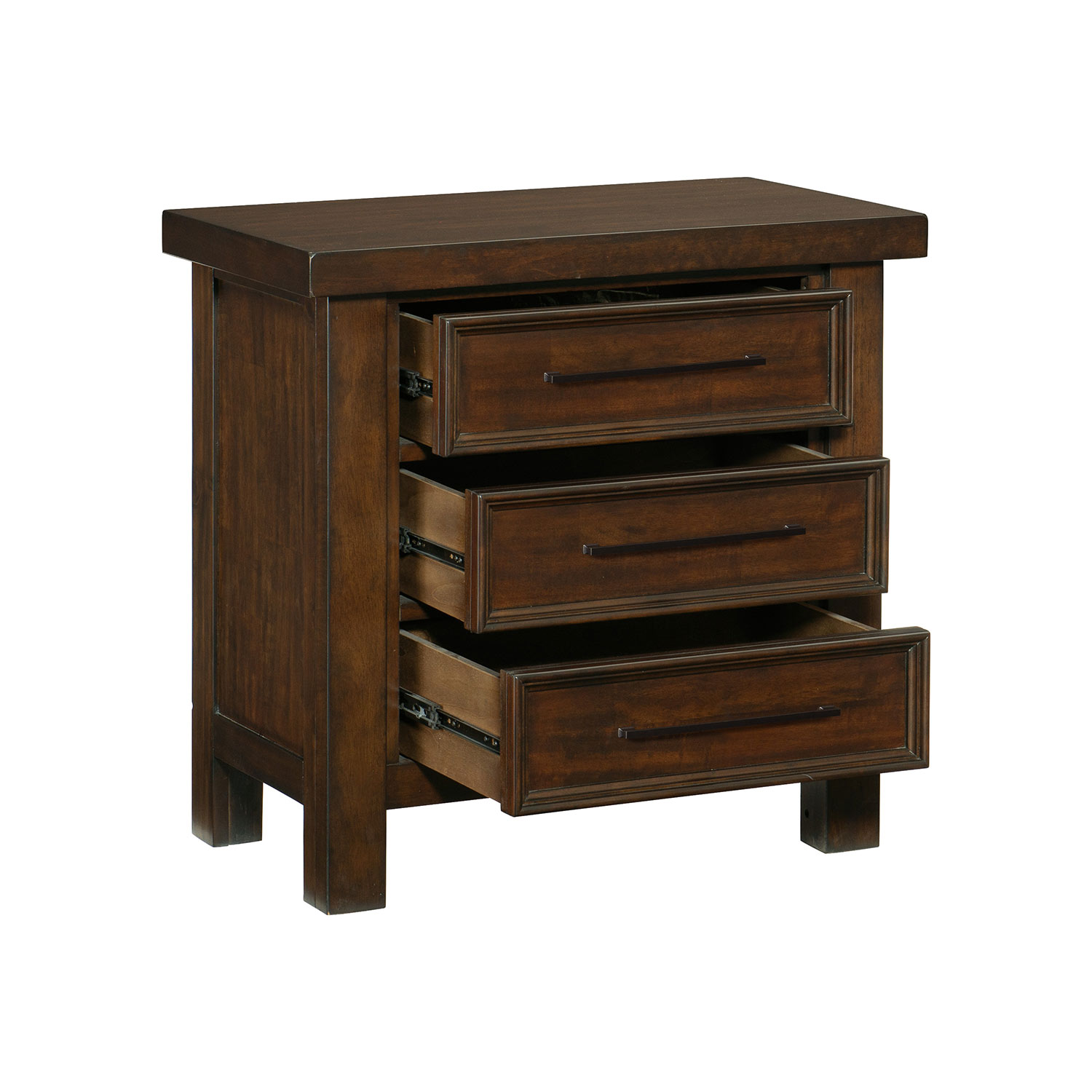 Homelegance Logandale Night Stand - Cherry