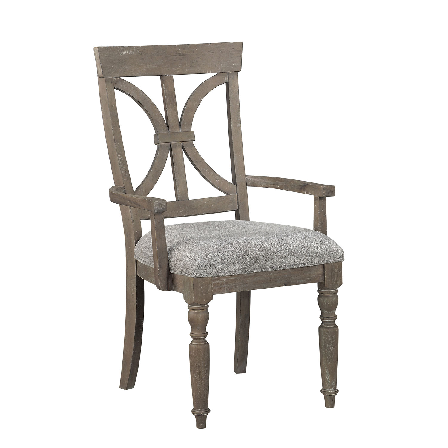 Homelegance Cardano Arm Chair - Driftwood Light Brown