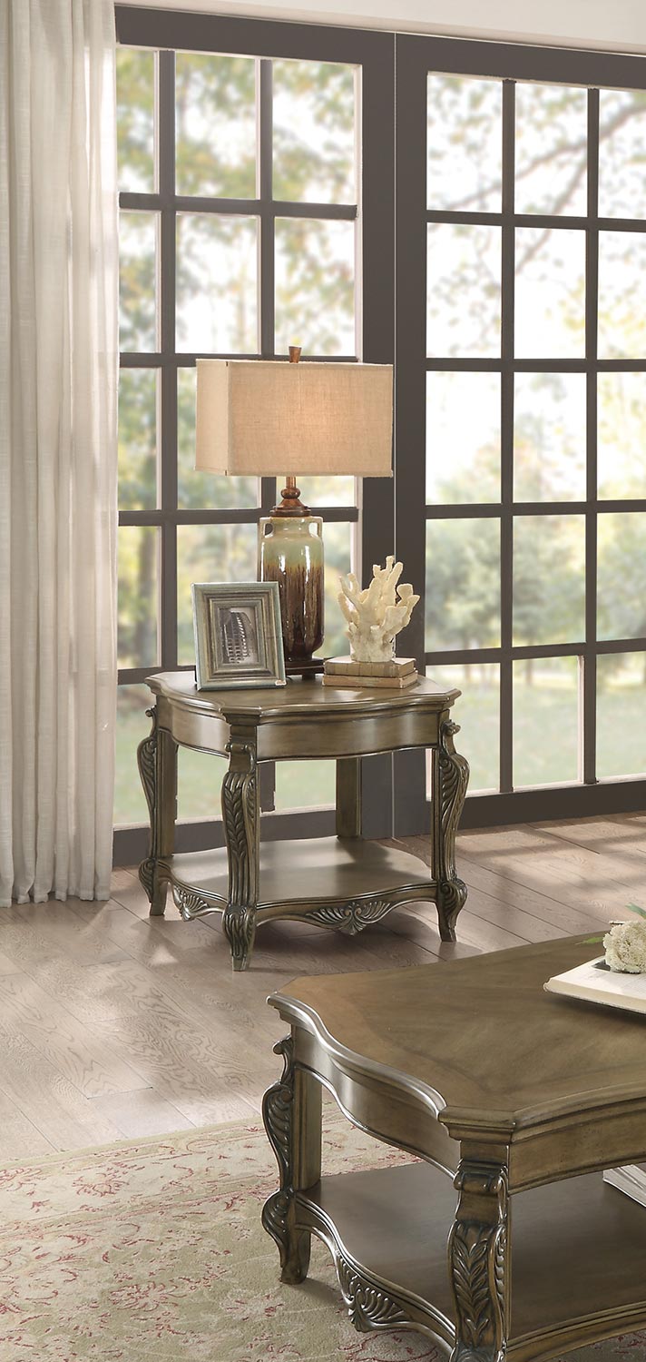 Homelegance Moorewood Park End Table Homelegance Moorewood Park End Table