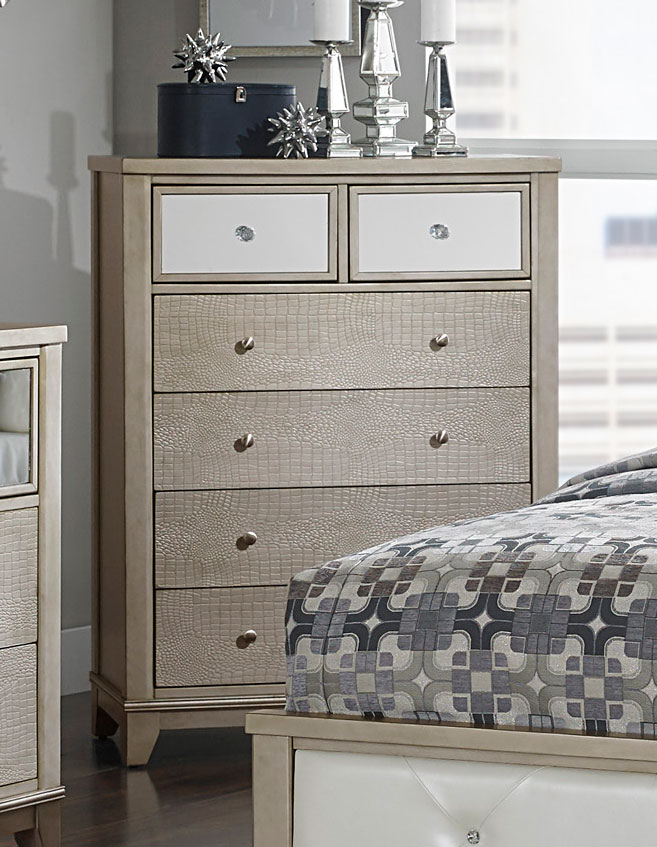 Homelegance Odelia Chest - Silver Homelegance Odelia Chest - Silver