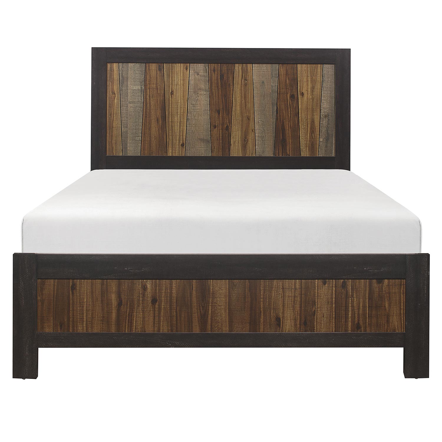 Homelegance Cooper Bed - Wire-brushed multi-tone
