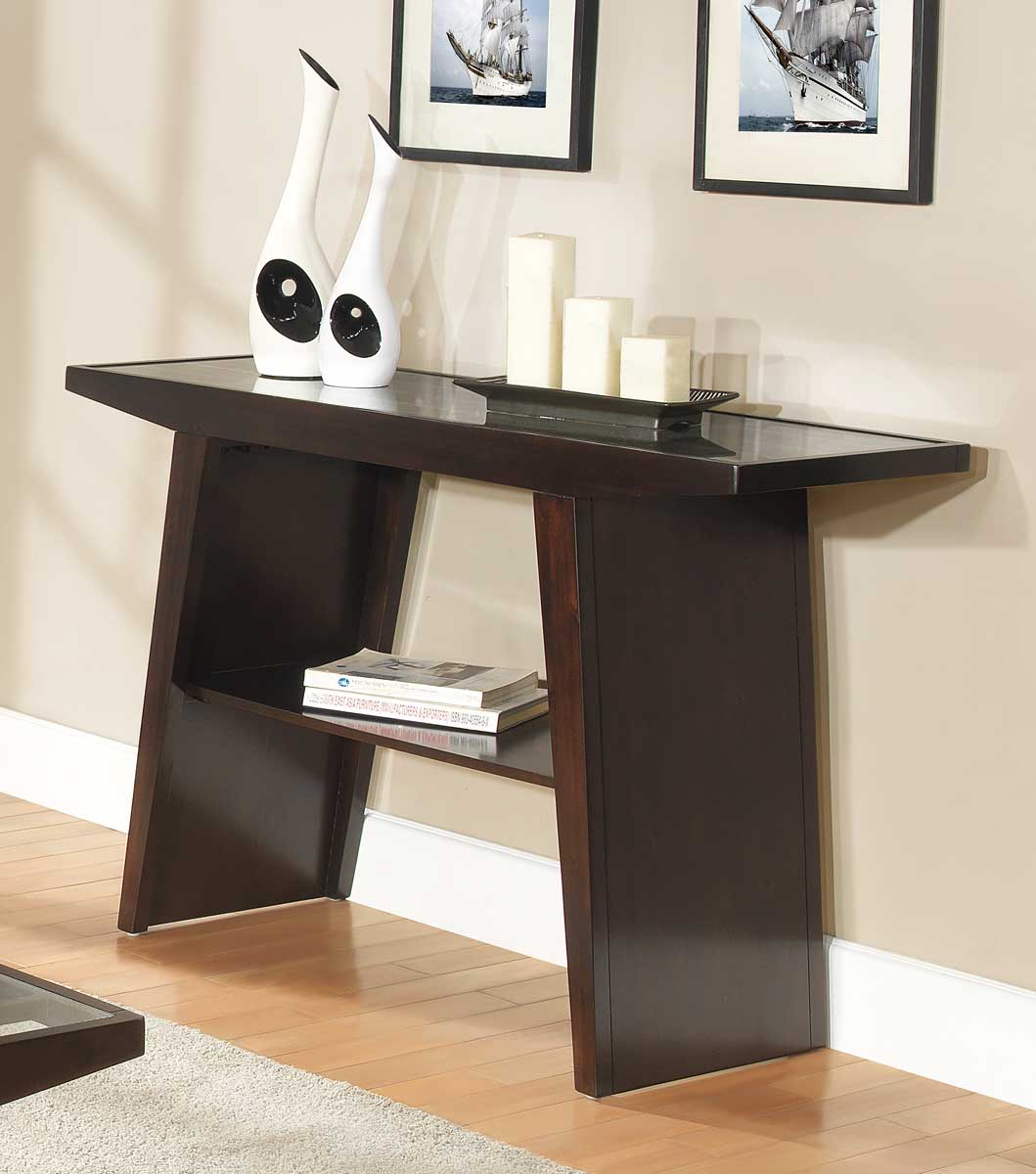 Homelegance Cullum Sofa Table - Dark Espresso Homelegance Cullum Sofa Table - Dark Espresso