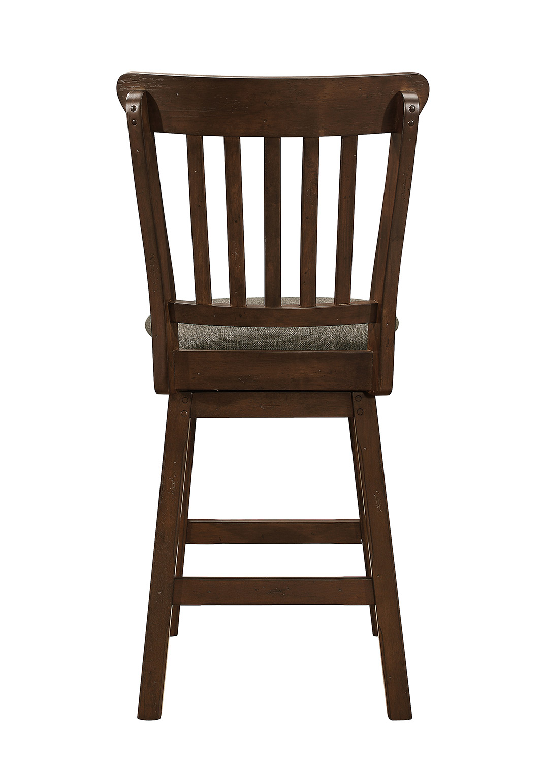 Homelegance Schleiger Swivel Counter Height Chair - Dark Brown